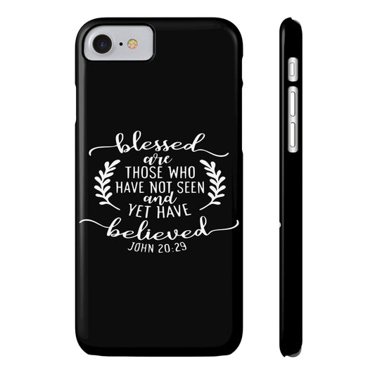 Blessed Are Those Slim Phone Cases - Wellness Shine