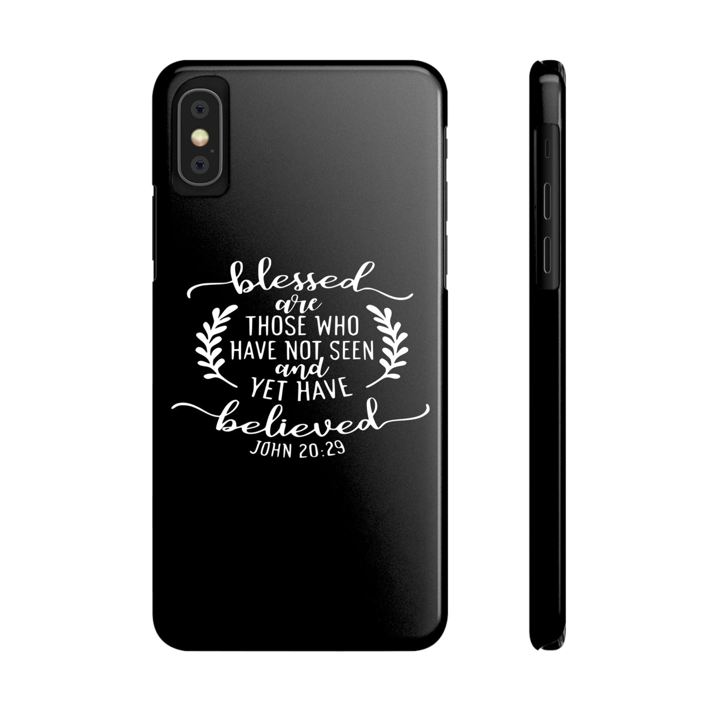 Blessed Are Those Slim Phone Cases - Wellness Shine