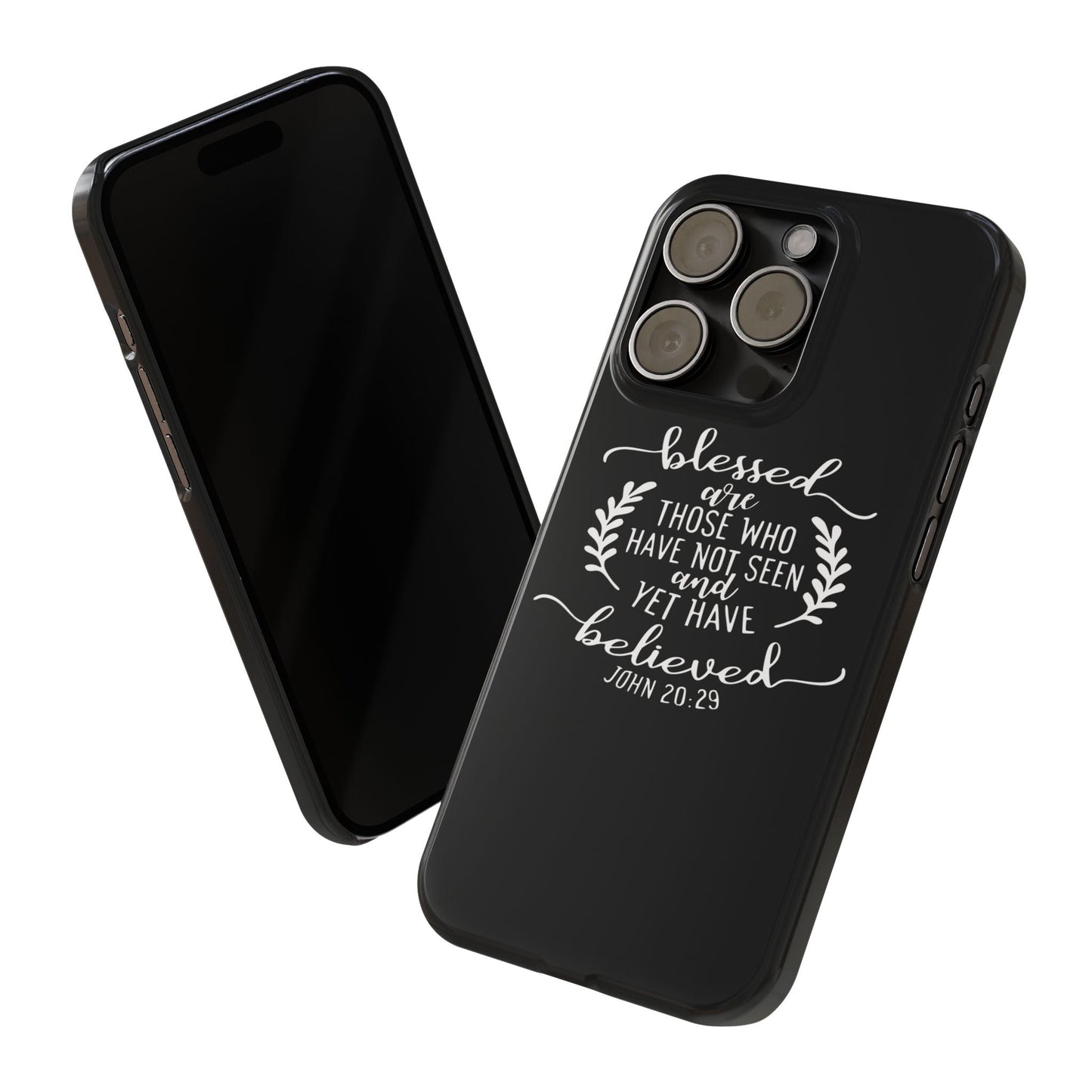 Blessed Are Those Slim Phone Cases - Wellness Shine