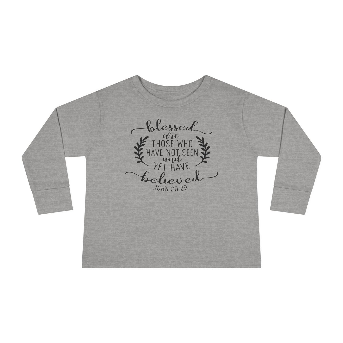 Blessed Are Those Toddler Long Sleeve Tee - Wellness Shine
