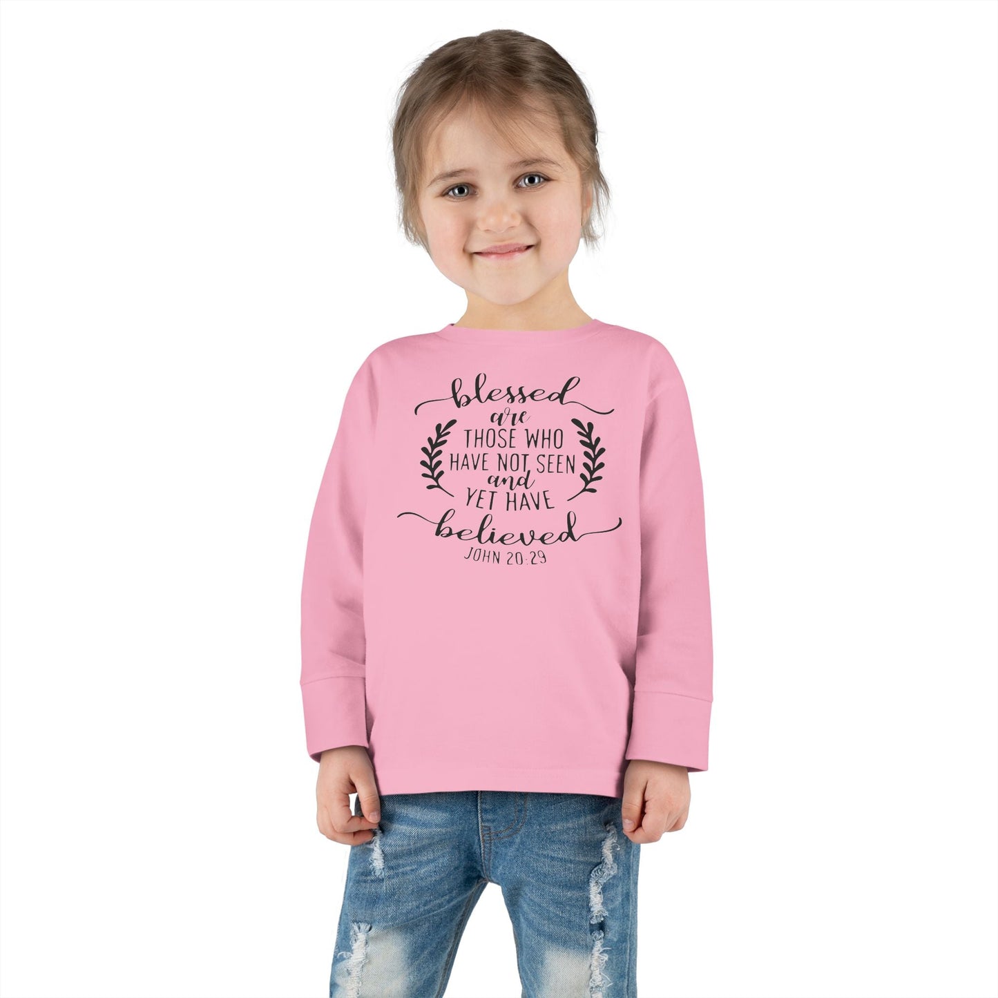Blessed Are Those Toddler Long Sleeve Tee - Wellness Shine