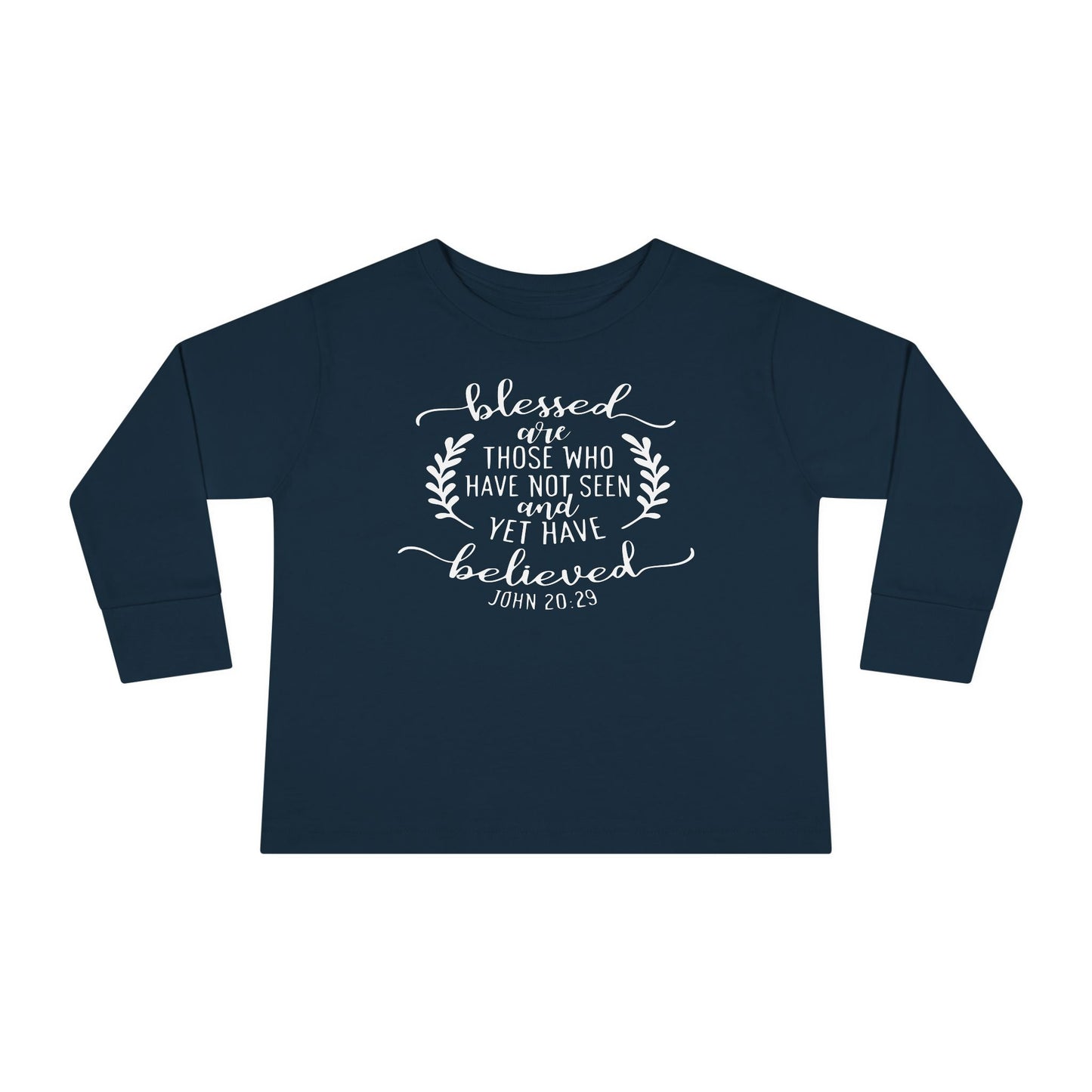 Blessed Are Those Toddler Long Sleeve Tee - Wellness Shine