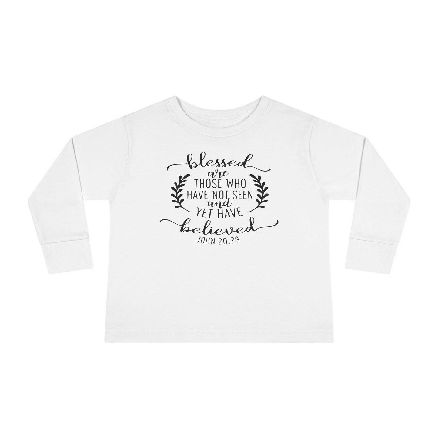 Blessed Are Those Toddler Long Sleeve Tee - Wellness Shine