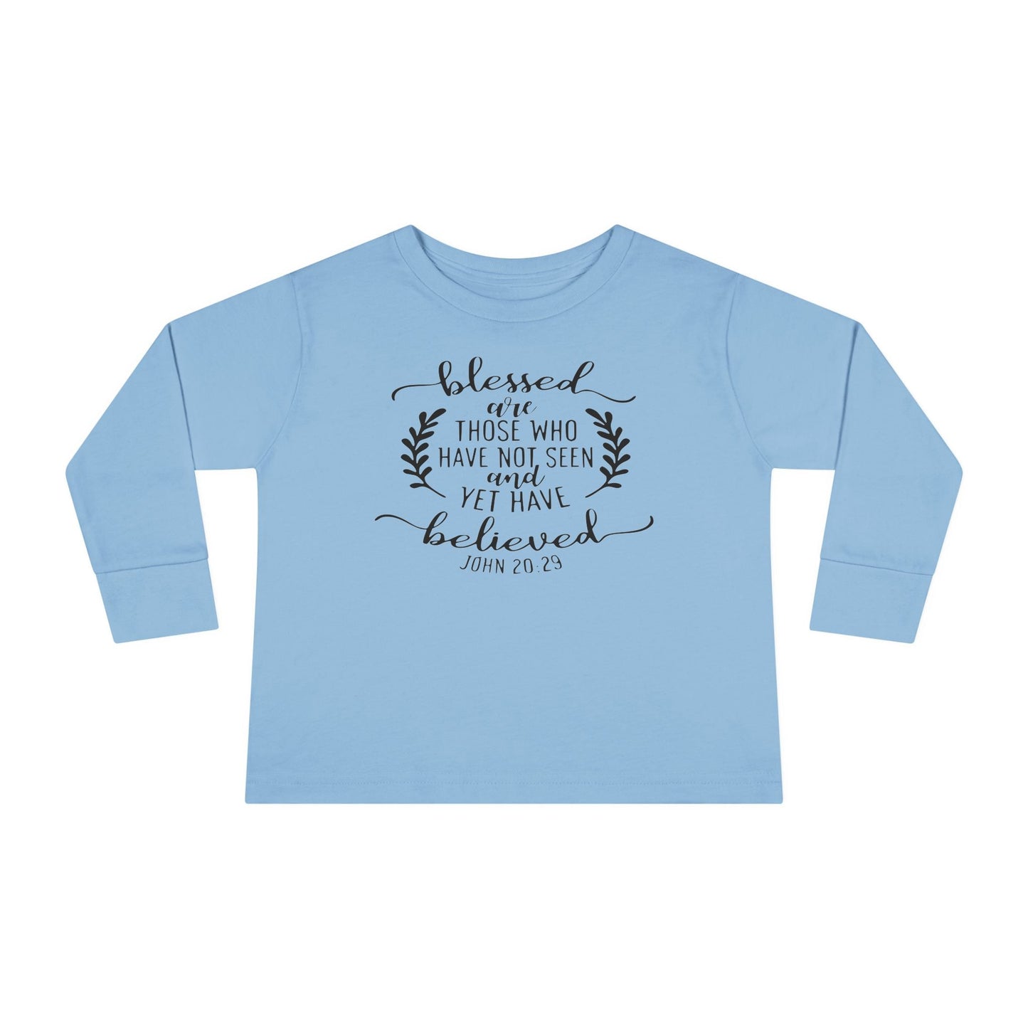 Blessed Are Those Toddler Long Sleeve Tee - Wellness Shine