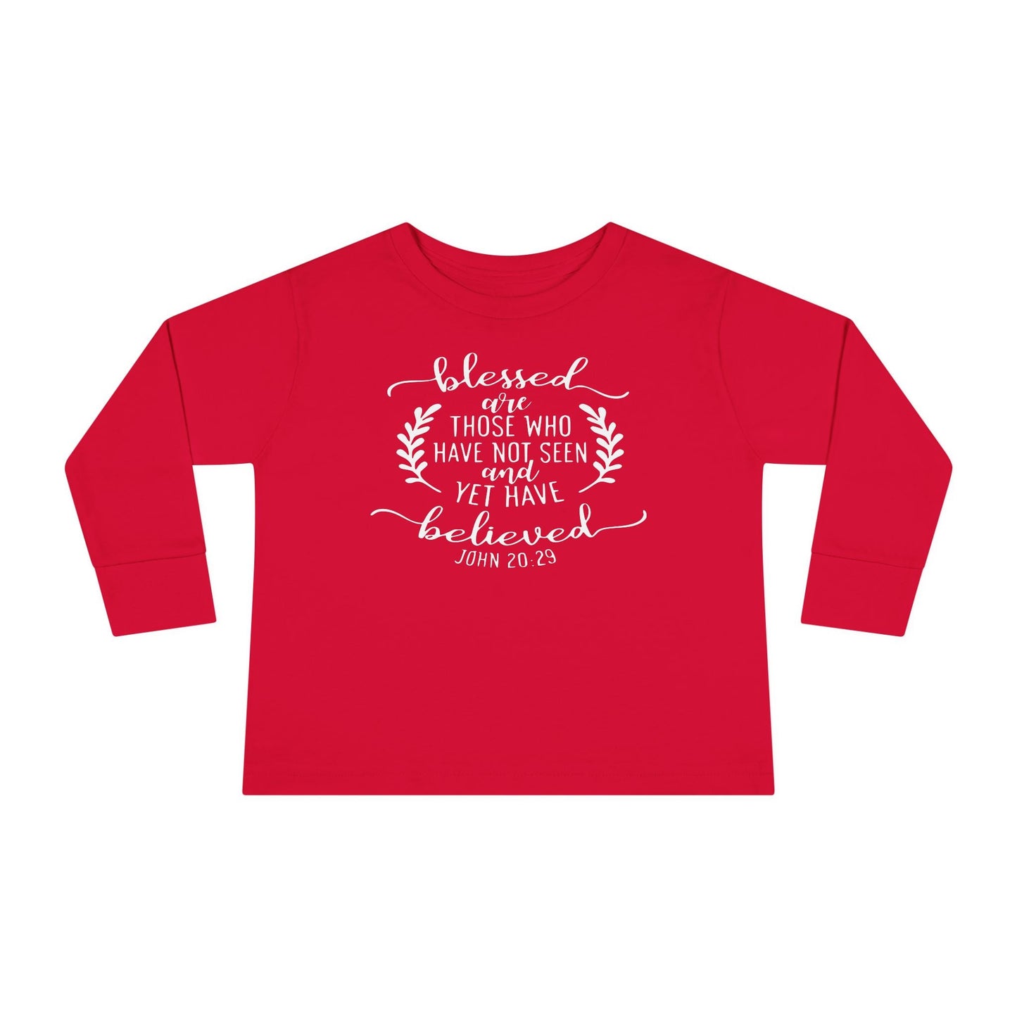 Blessed Are Those Toddler Long Sleeve Tee - Wellness Shine