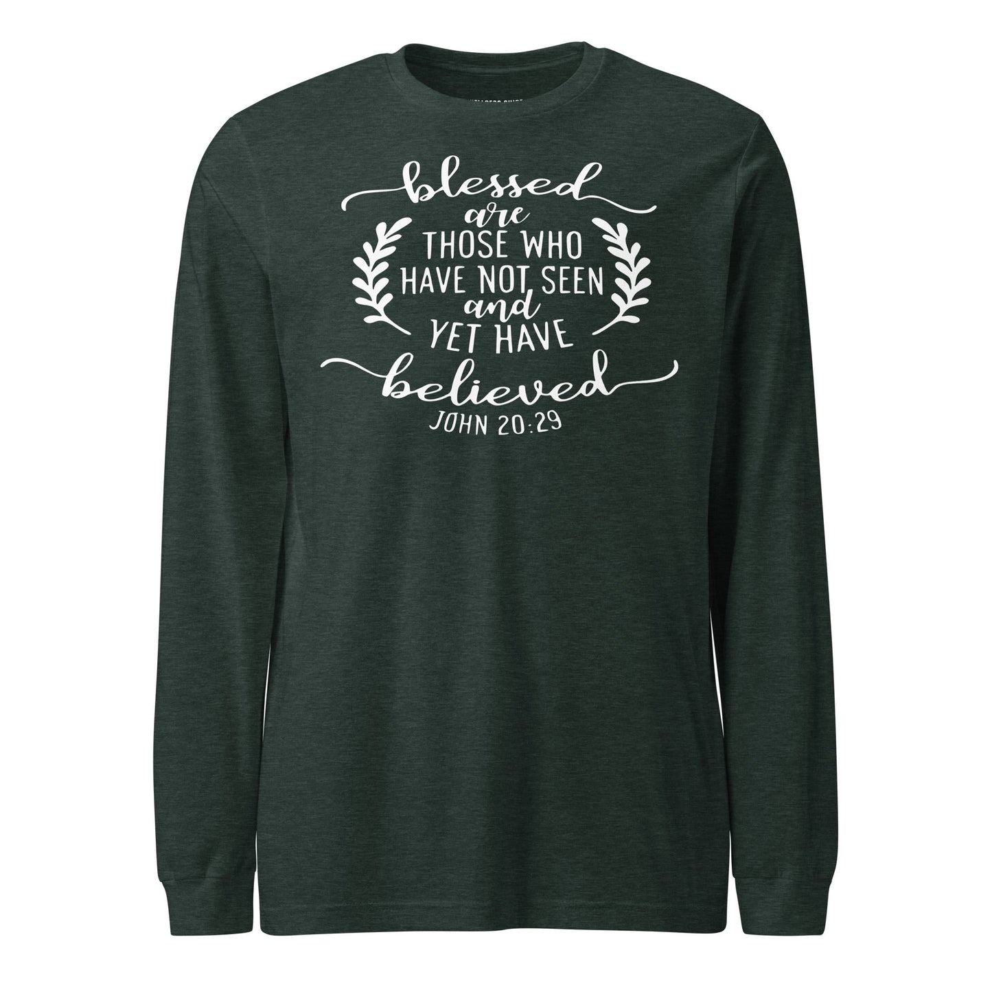 Blessed Are Those Unisex Long Sleeve Tee - Faith Based Apparel - Wellness Shine - Wellness Shine
