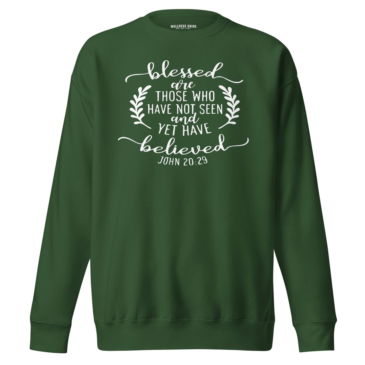 Blessed Are Those Unisex Premium Sweatshirt - Faith Based Apparel - Wellness Shine - Wellness Shine
