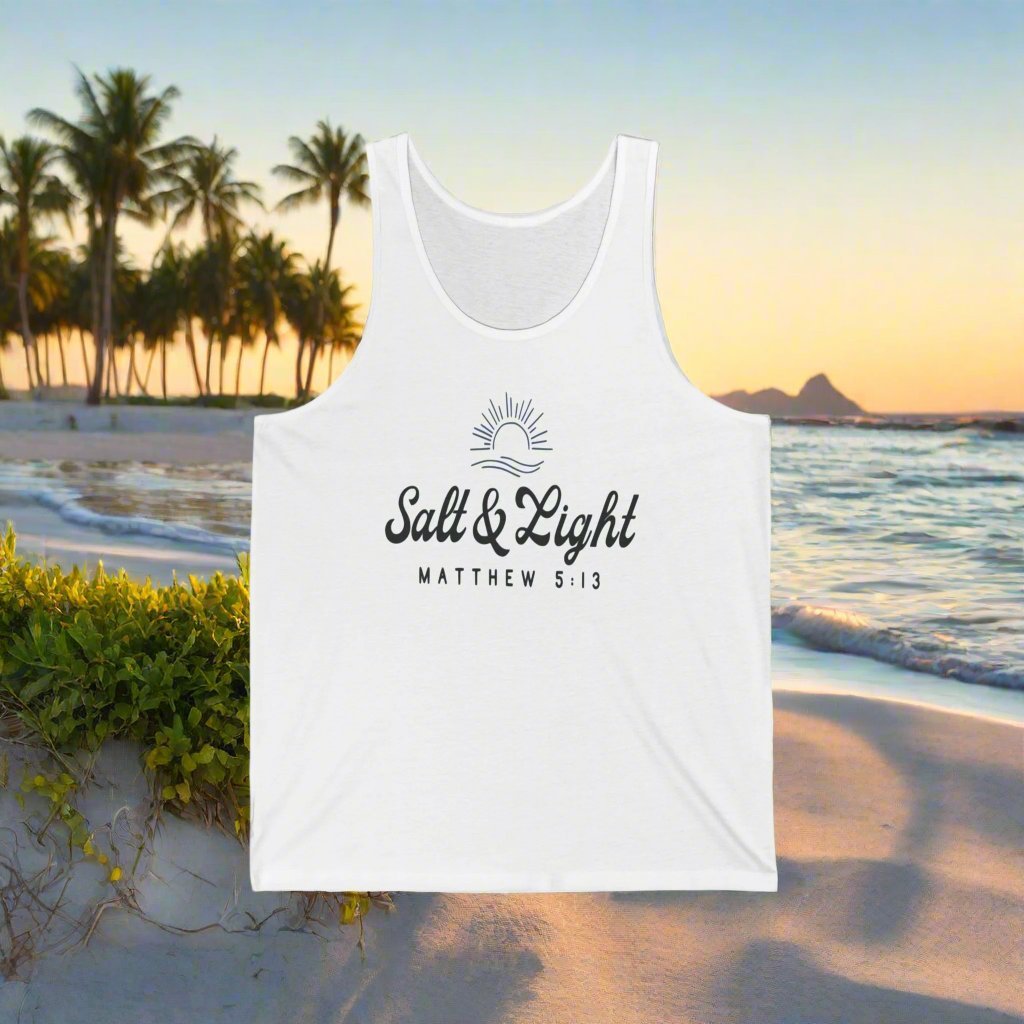 Christian Apparel Salt & Light Unisex Tank - Wellness Shine
