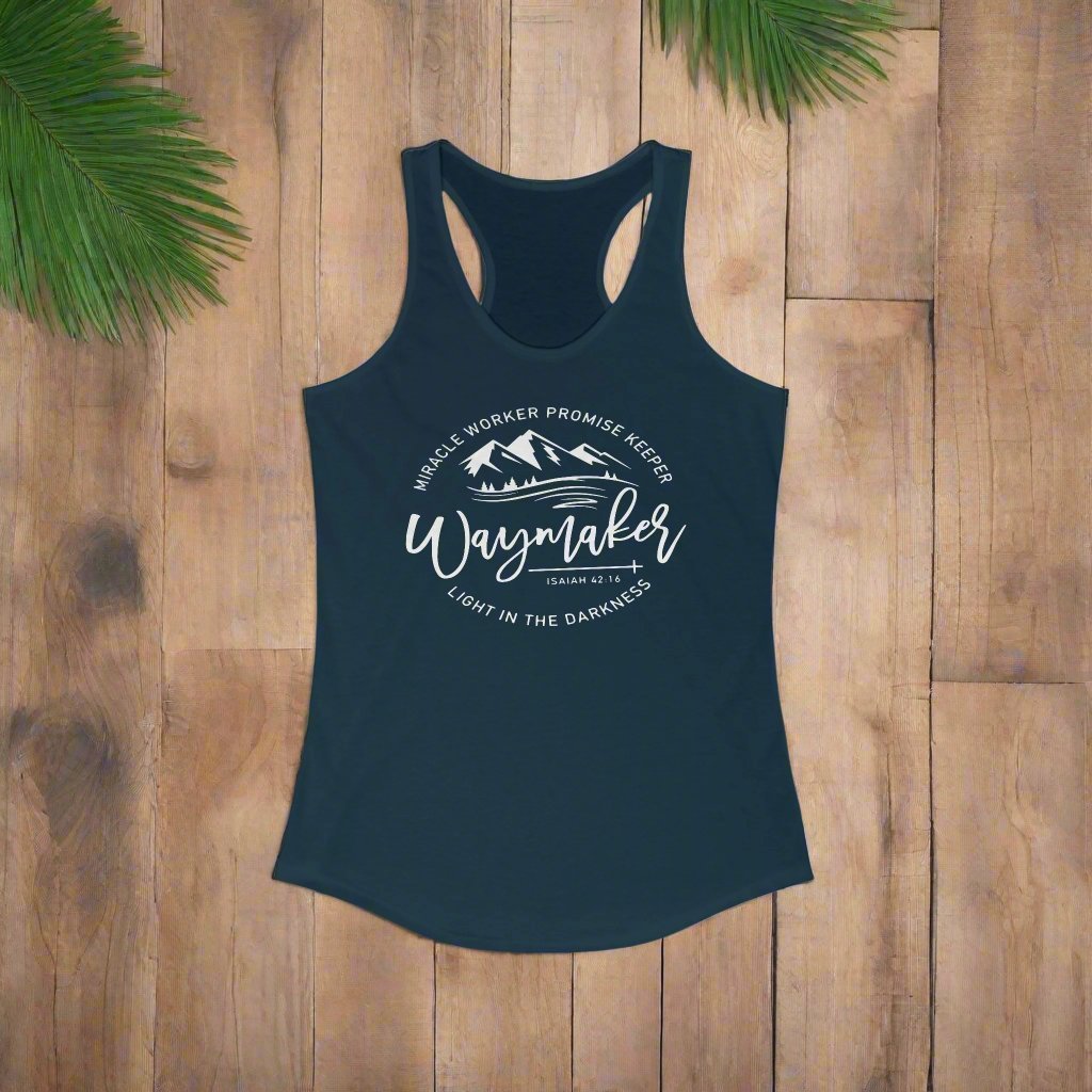 Christian Apparel Waymaker Women's Tank Top - Wellness Shine