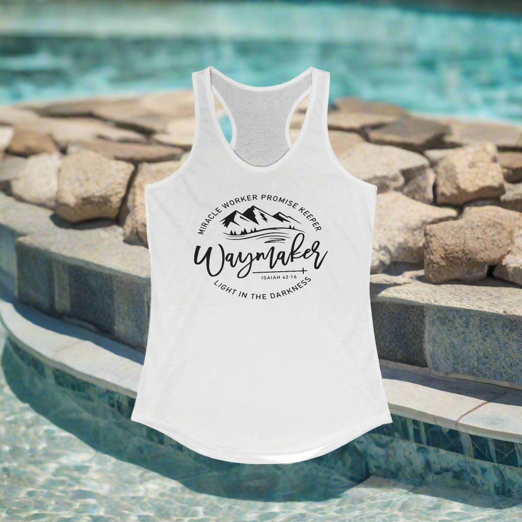 Christian Apparel Waymaker Women's Tank Top - Wellness Shine