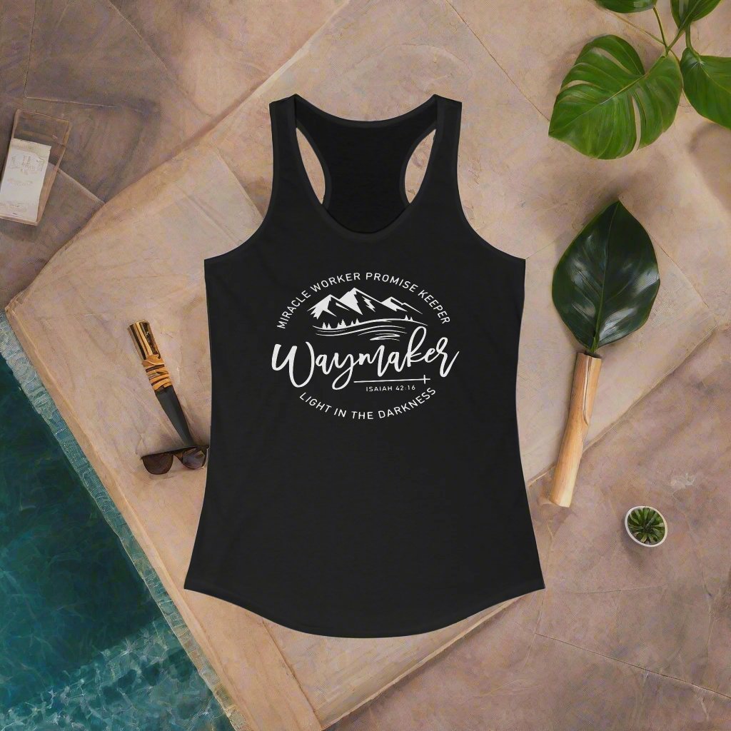 Christian Apparel Waymaker Women's Tank Top - Wellness Shine