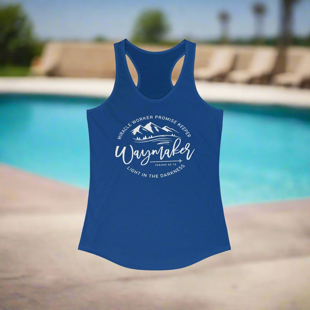 Christian Apparel Waymaker Women's Tank Top - Wellness Shine