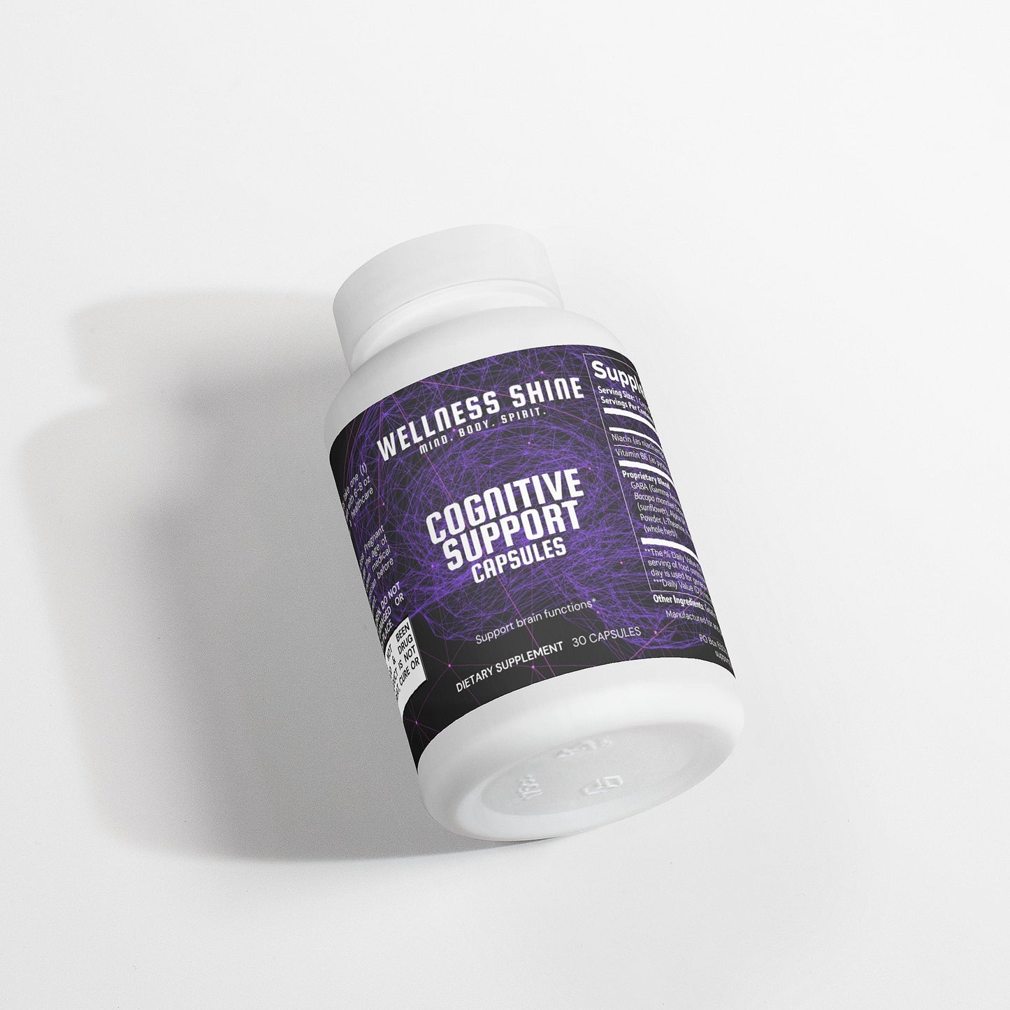 Cognitive Support – Memory & Focus Supplement by Wellness Shine - Wellness Shine