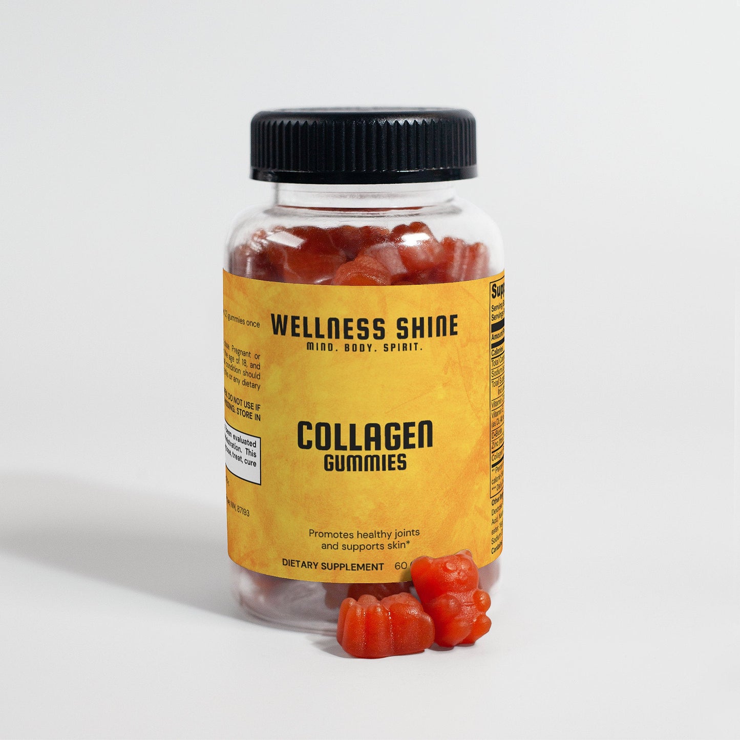 Collagen Gummies (Adult) – Bone and Joint Strength Supplement by Wellness Shine - Wellness Shine