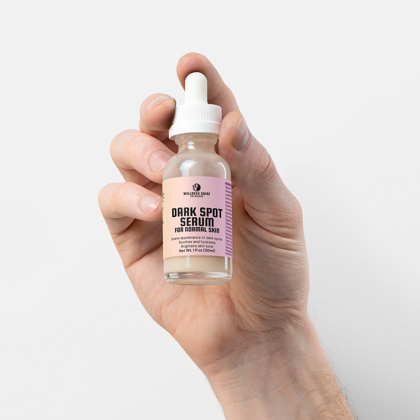 Dark Spot Serum for Normal Skin - Brightening, Hydrating and Soothing Skincare by Wellness Shine - Wellness Shine
