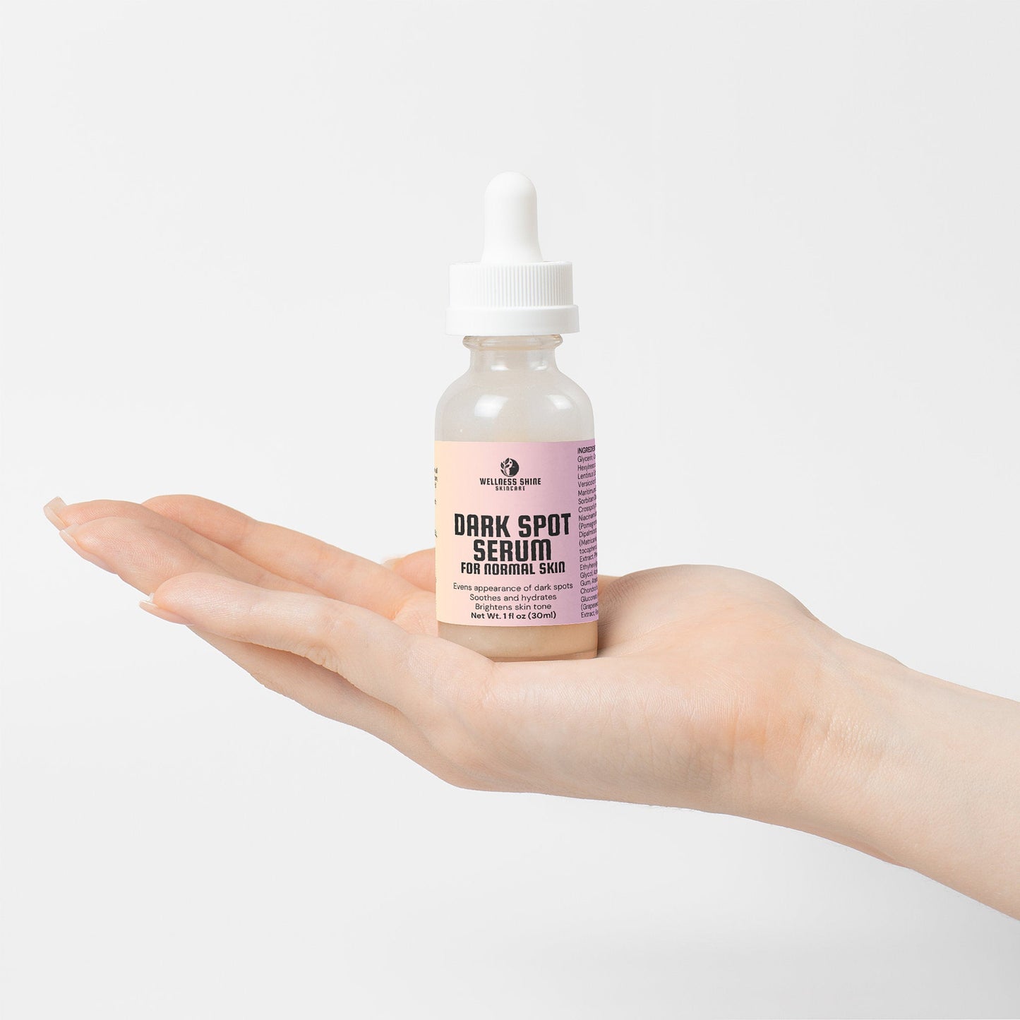 Dark Spot Serum for Normal Skin - Brightening, Hydrating and Soothing Skincare by Wellness Shine - Wellness Shine