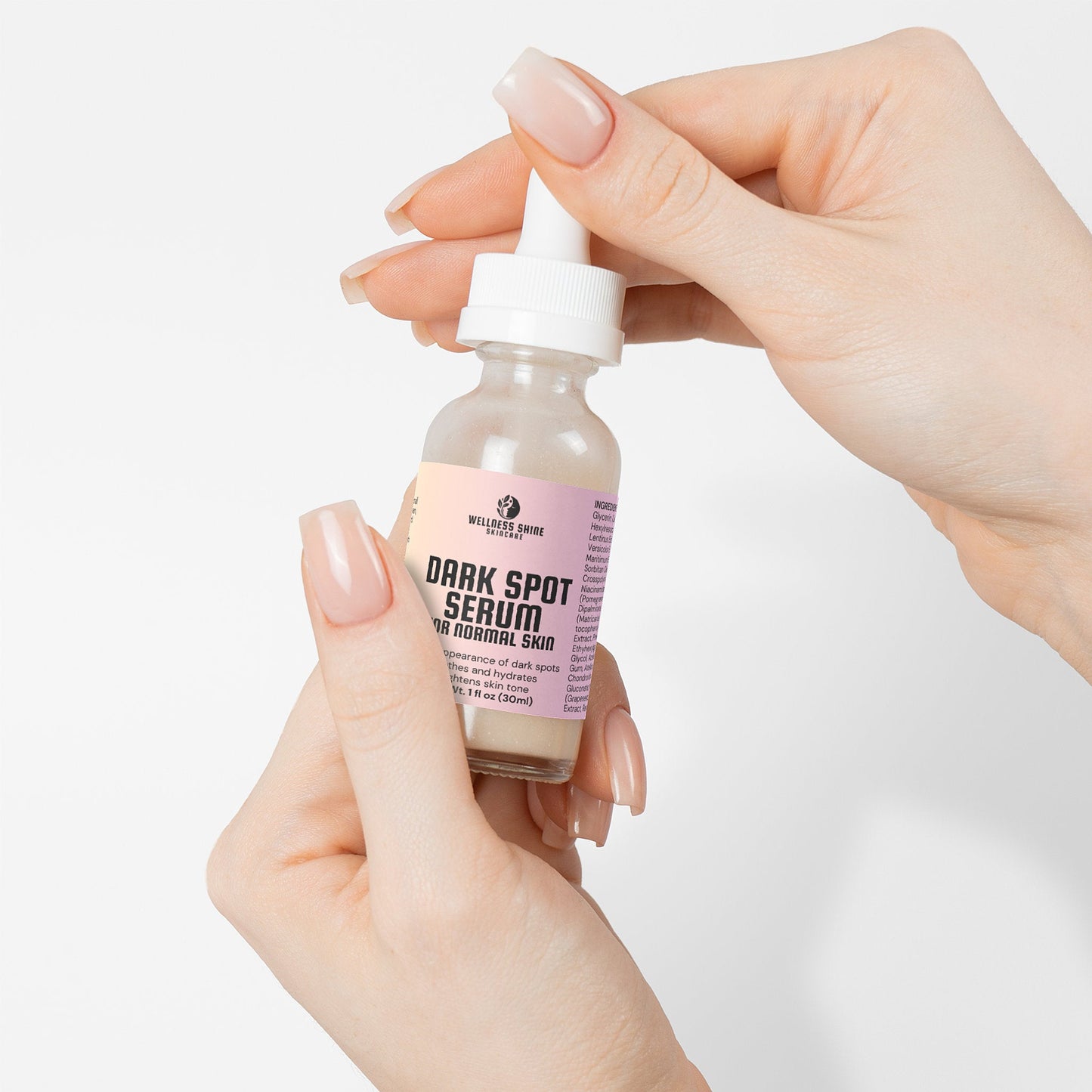Dark Spot Serum for Normal Skin - Brightening, Hydrating and Soothing Skincare by Wellness Shine - Wellness Shine