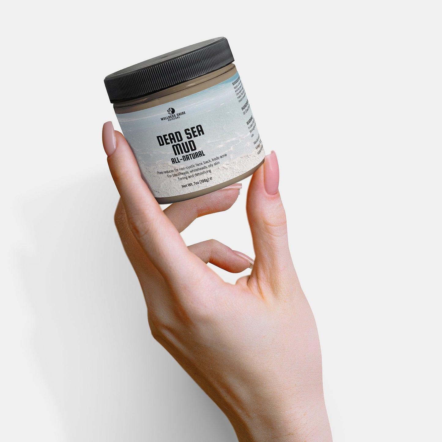 Dead Sea Mud - Anti - Aging, Cleansing and Pore Refining Skincare by Wellness Shine - Wellness Shine