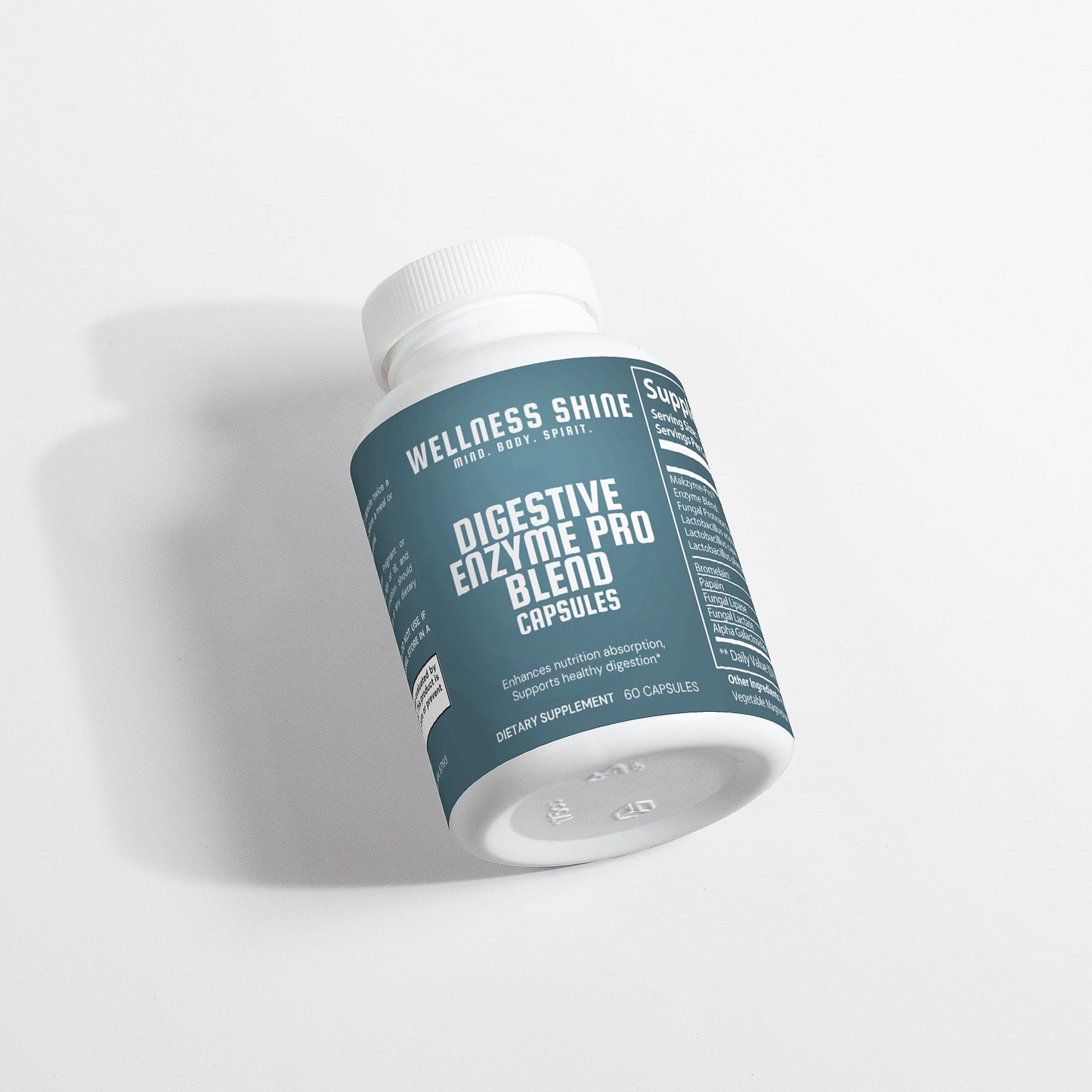 Digestive Enzyme Pro Blend – Digestive Health Supplement by Wellness Shine - Wellness Shine