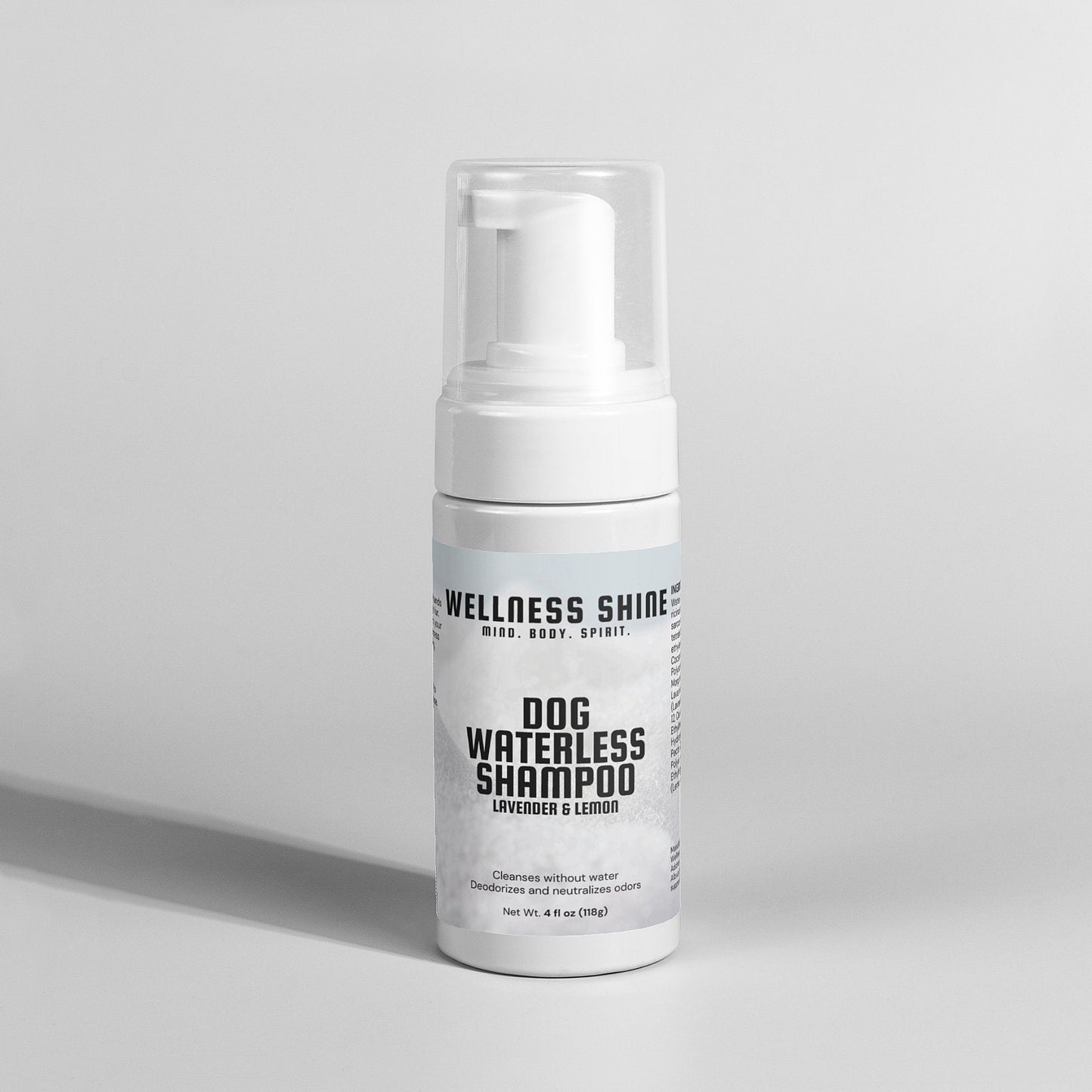 Dog Waterless Shampoo - Wellness Shine