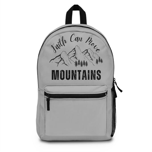 Faith Can Move Mountains Backpack - Wellness Shine