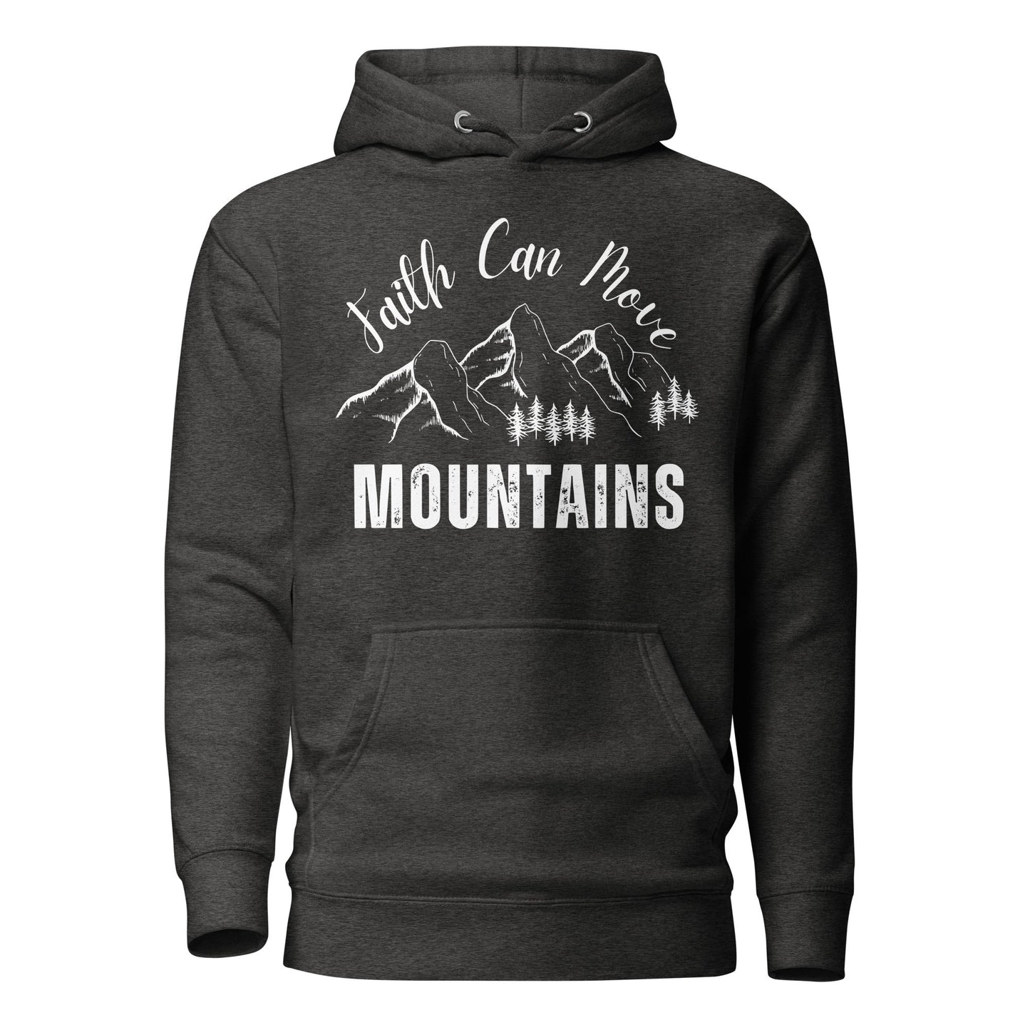 Faith Can Move Mountains Unisex Hoodie - Faith Based Apparel - Wellness Shine - Wellness Shine