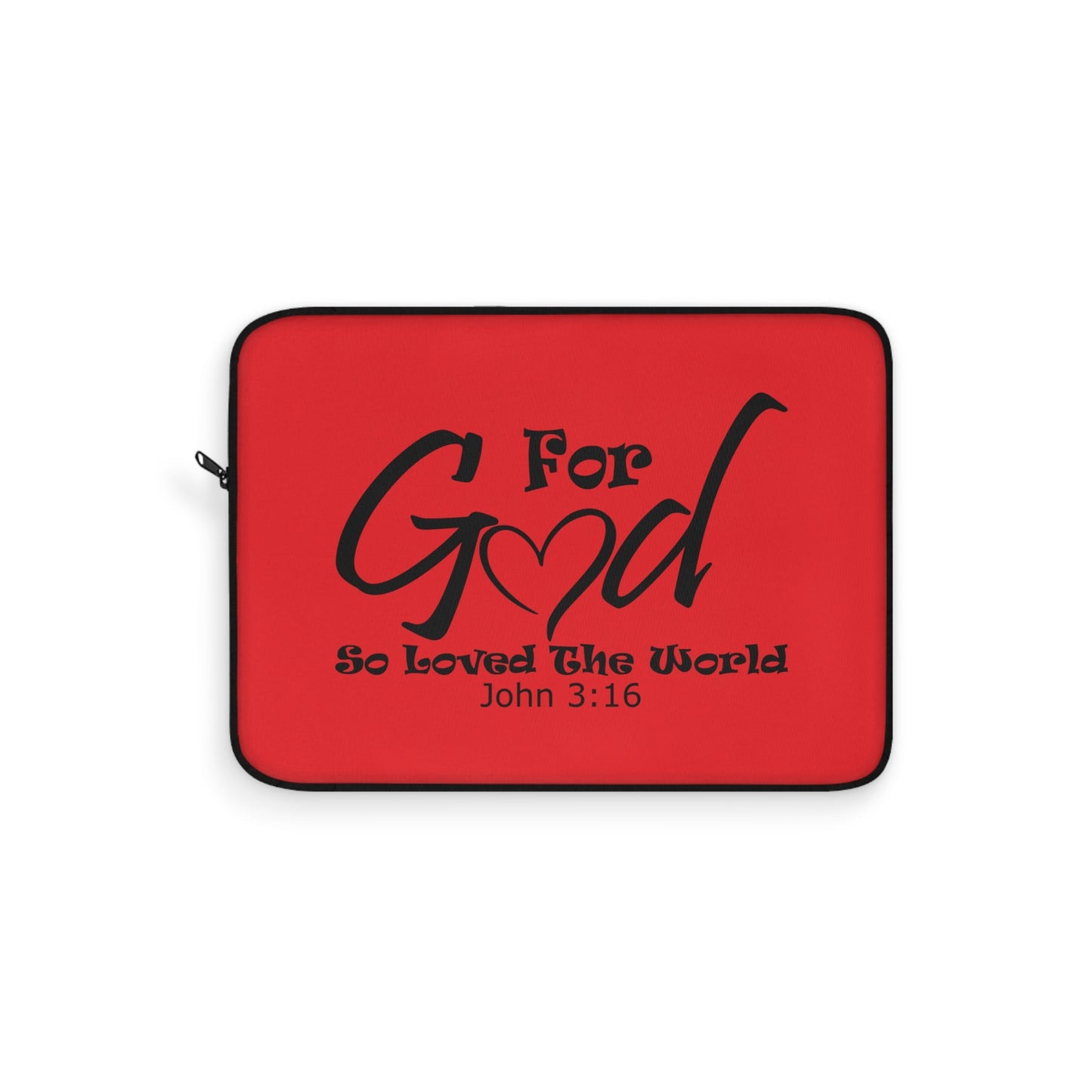 For God So Loved The World Laptop Sleeve - Wellness Shine