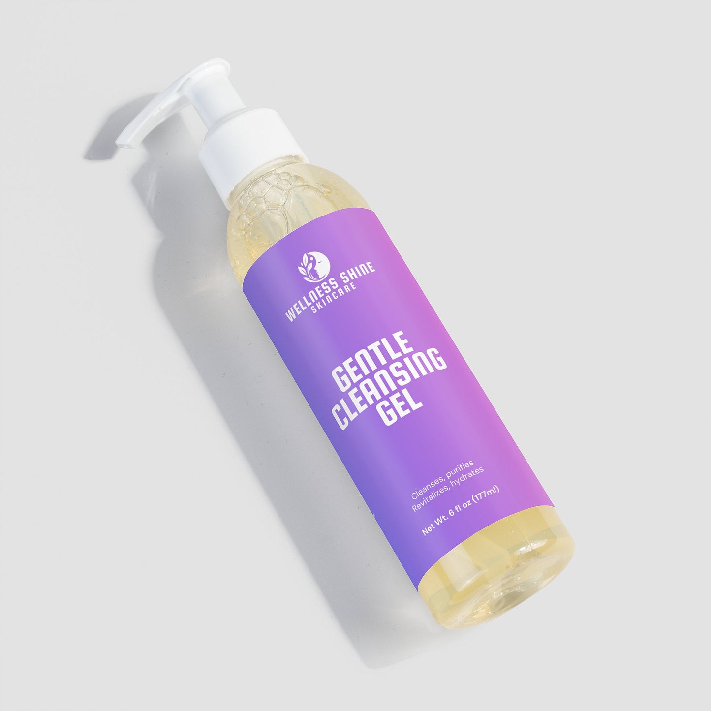 Gentle Cleansing Gel - Hydrating, Moisturizing and Refreshing Skin Care by Wellness Shine - Wellness Shine
