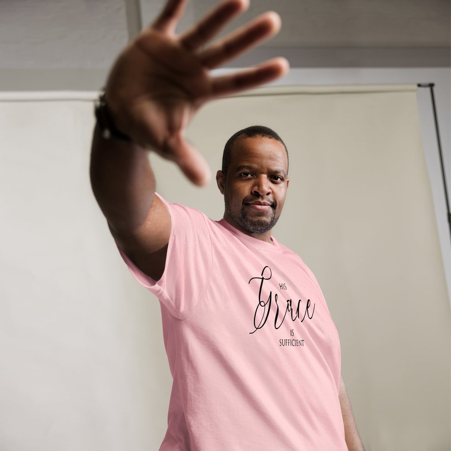 His Grace Christian Shirt, Bible Versed Tee, Gift - Christianity, Christianity Apparel, Jesus - Christian, Christianity Faith Shirt - Wellness Shine