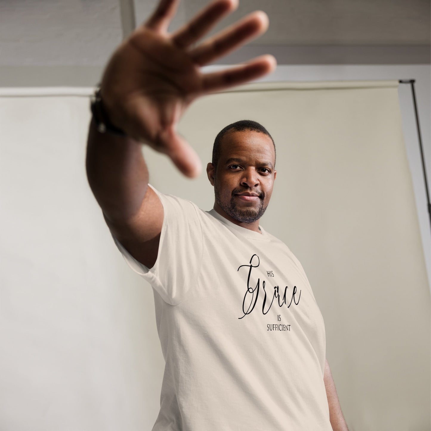 His Grace Christian Shirt, Bible Versed Tee, Gift - Christianity, Christianity Apparel, Jesus - Christian, Christianity Faith Shirt - Wellness Shine