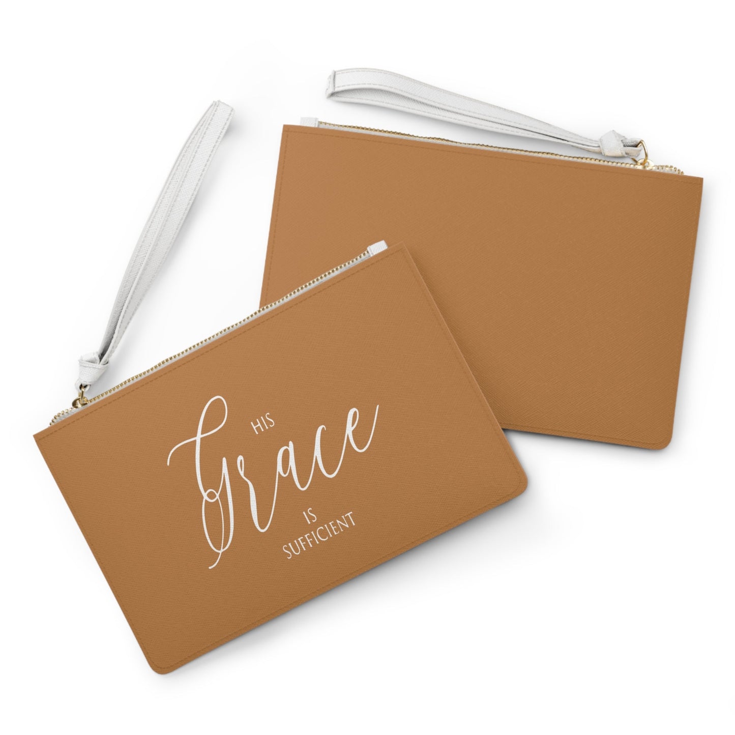 His Grace Is Sufficient - Clutch Bag - Wellness Shine