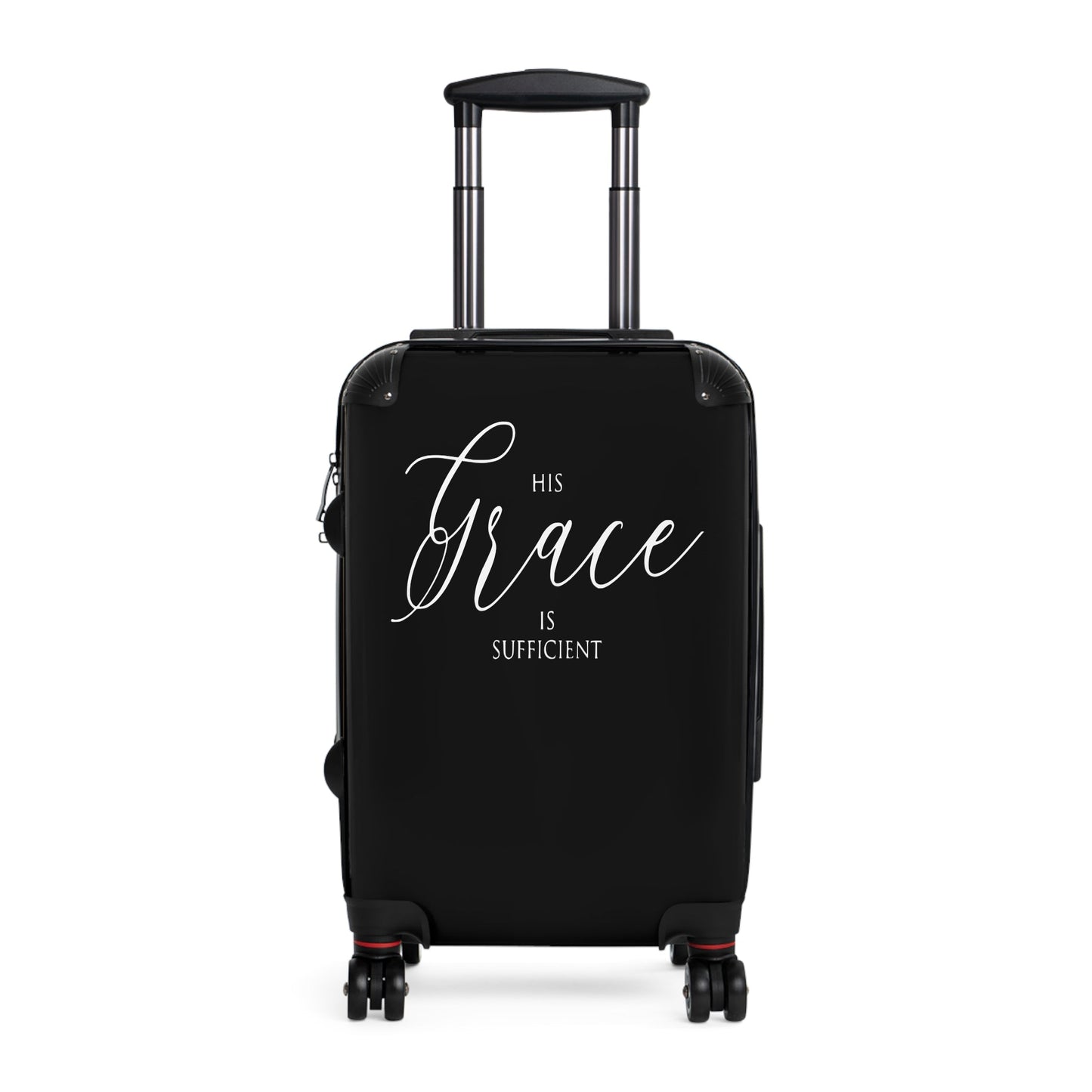 His Grace Is Sufficient Suitcase - Wellness Shine