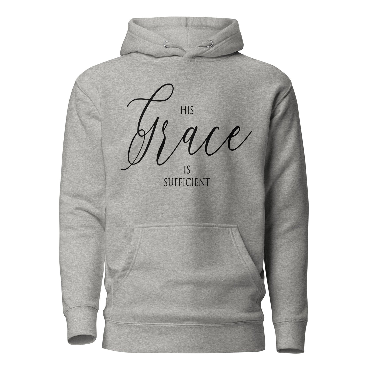 His Grace Unisex Hoodie - Faith Based Apparel - Wellness Shine - Wellness Shine