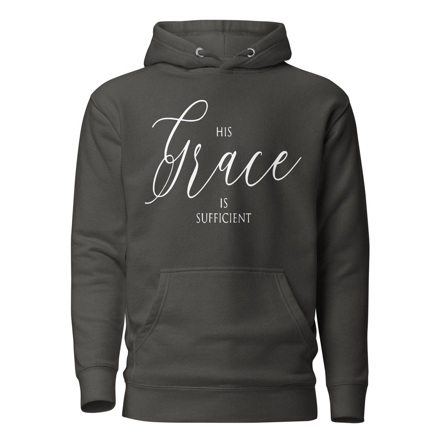 His Grace Unisex Hoodie - Faith Based Apparel - Wellness Shine - Wellness Shine