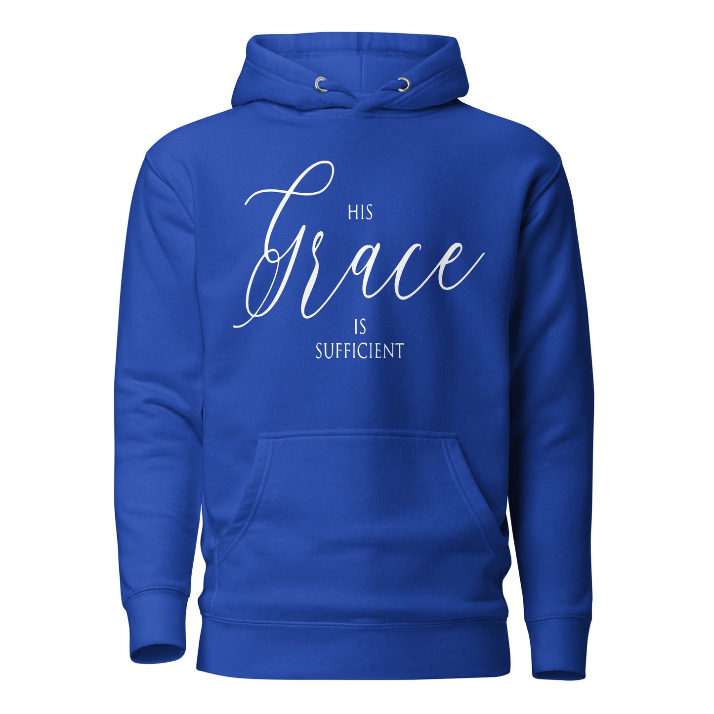 His Grace Unisex Hoodie - Faith Based Apparel - Wellness Shine - Wellness Shine