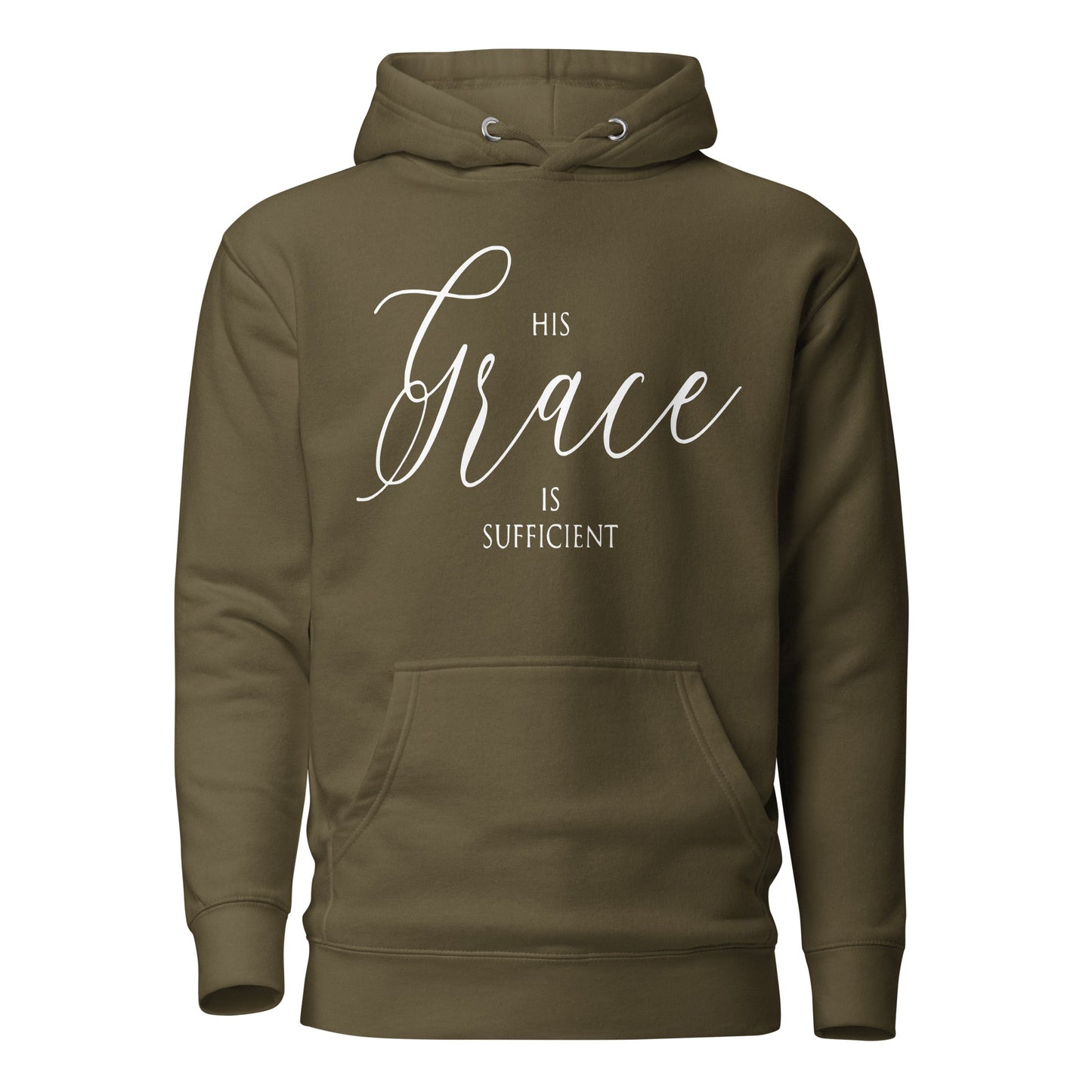 His Grace Unisex Hoodie - Faith Based Apparel - Wellness Shine - Wellness Shine