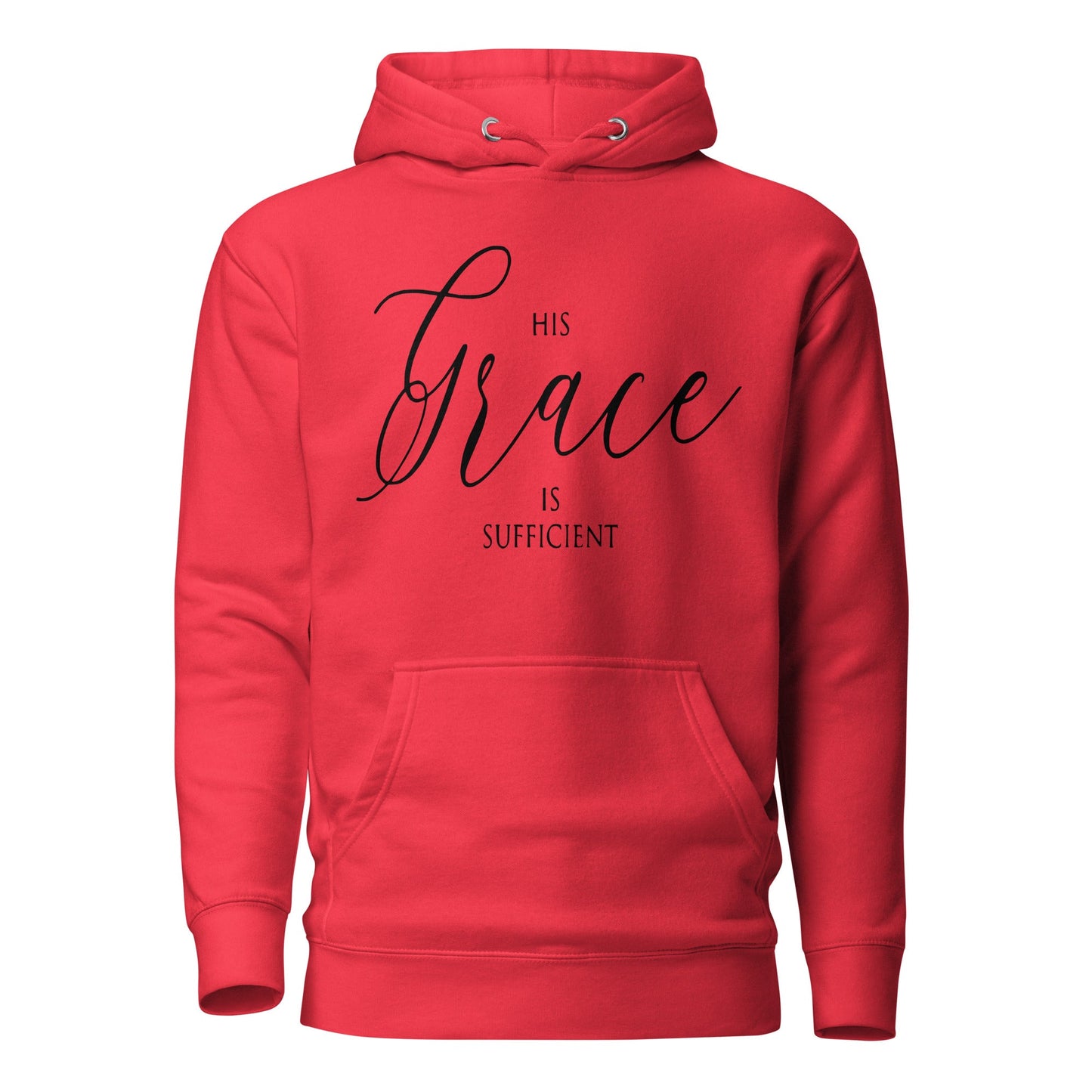 His Grace Unisex Hoodie - Faith Based Apparel - Wellness Shine - Wellness Shine