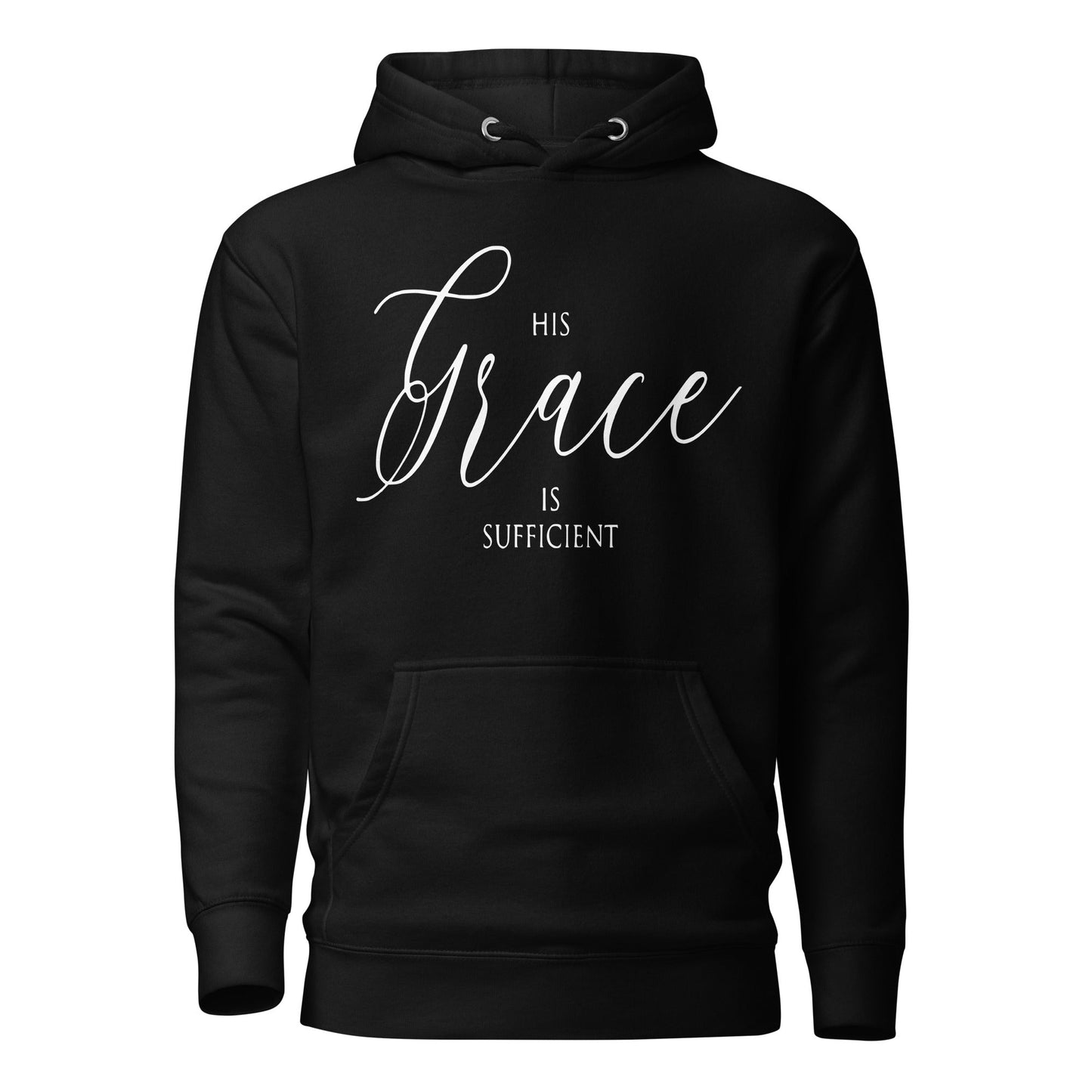 His Grace Unisex Hoodie - Faith Based Apparel - Wellness Shine - Wellness Shine