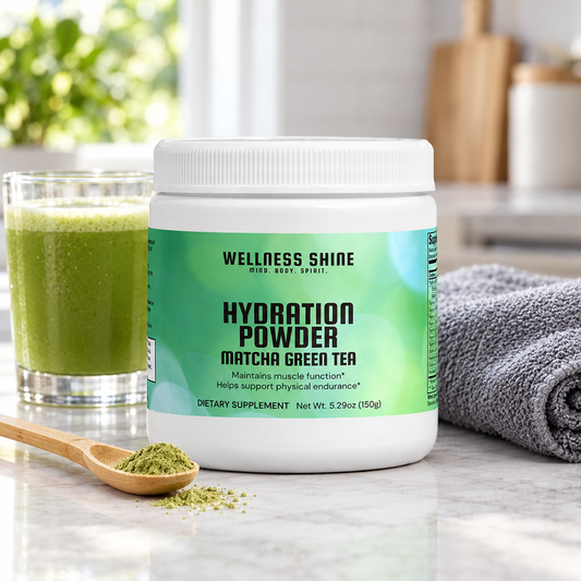 Hydration Powder (Matcha Green Tea) lifestyle