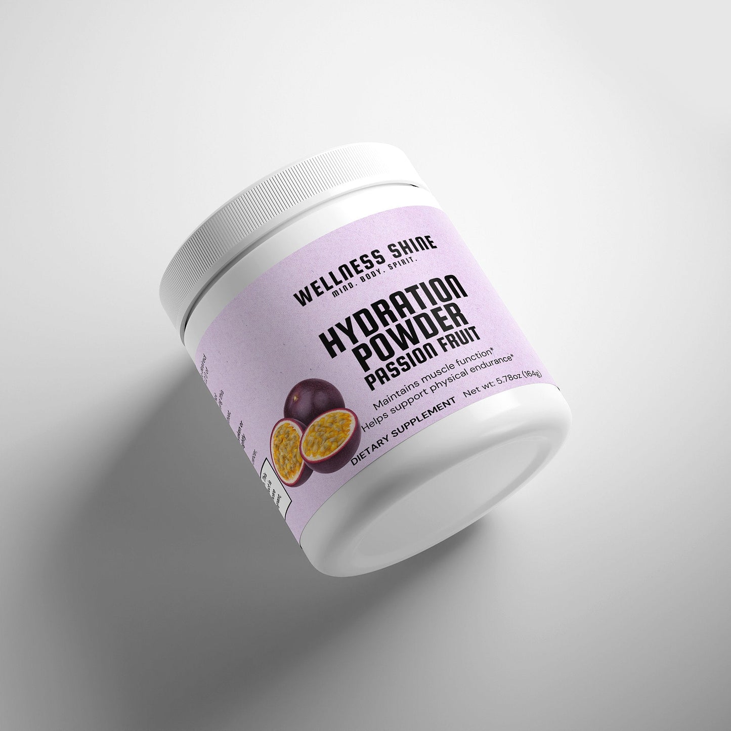 Hydration Powder (Passion Fruit) - Wellness Shine