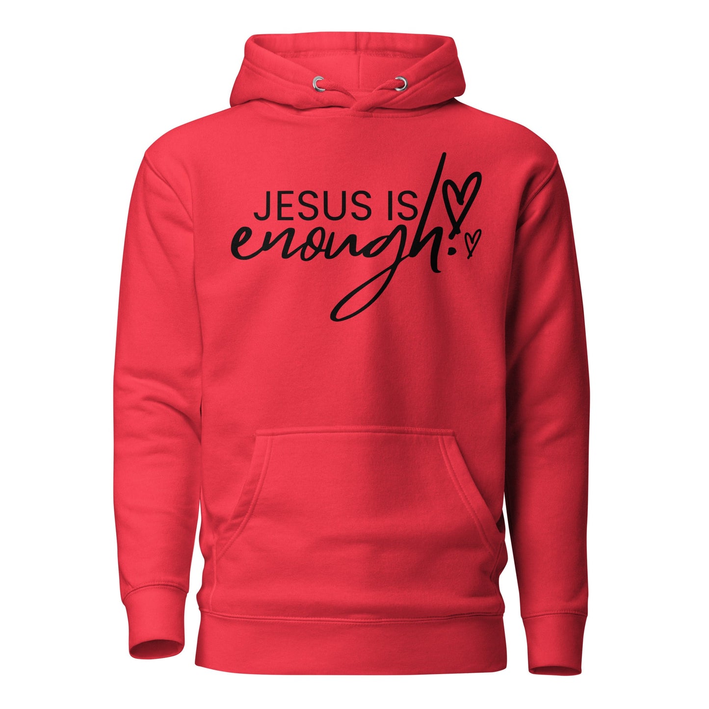 Jesus Is Enough Unisex Hoodie - Faith Based Apparel - Wellness Shine - Wellness Shine