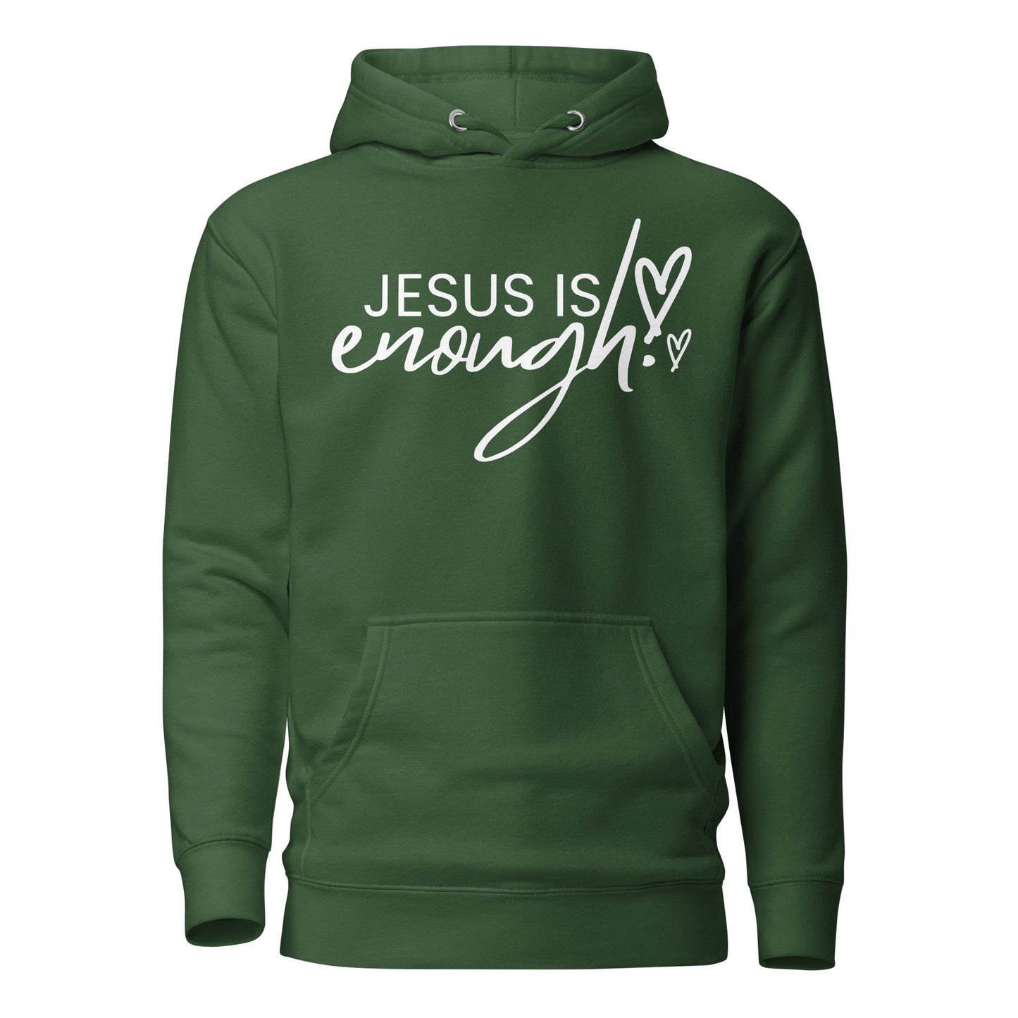 Jesus Is Enough Unisex Hoodie - Faith Based Apparel - Wellness Shine - Wellness Shine