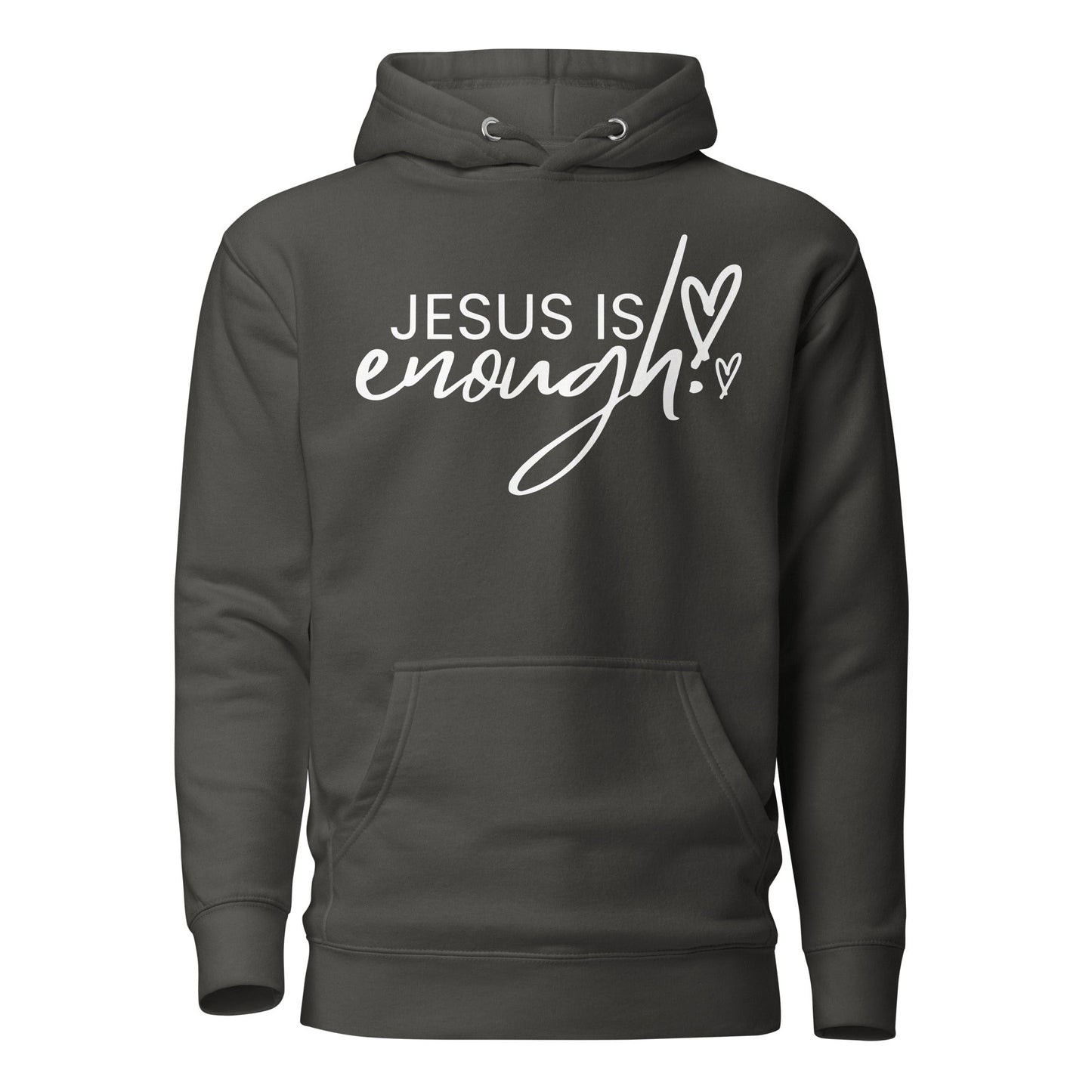 Jesus Is Enough Unisex Hoodie - Faith Based Apparel - Wellness Shine - Wellness Shine