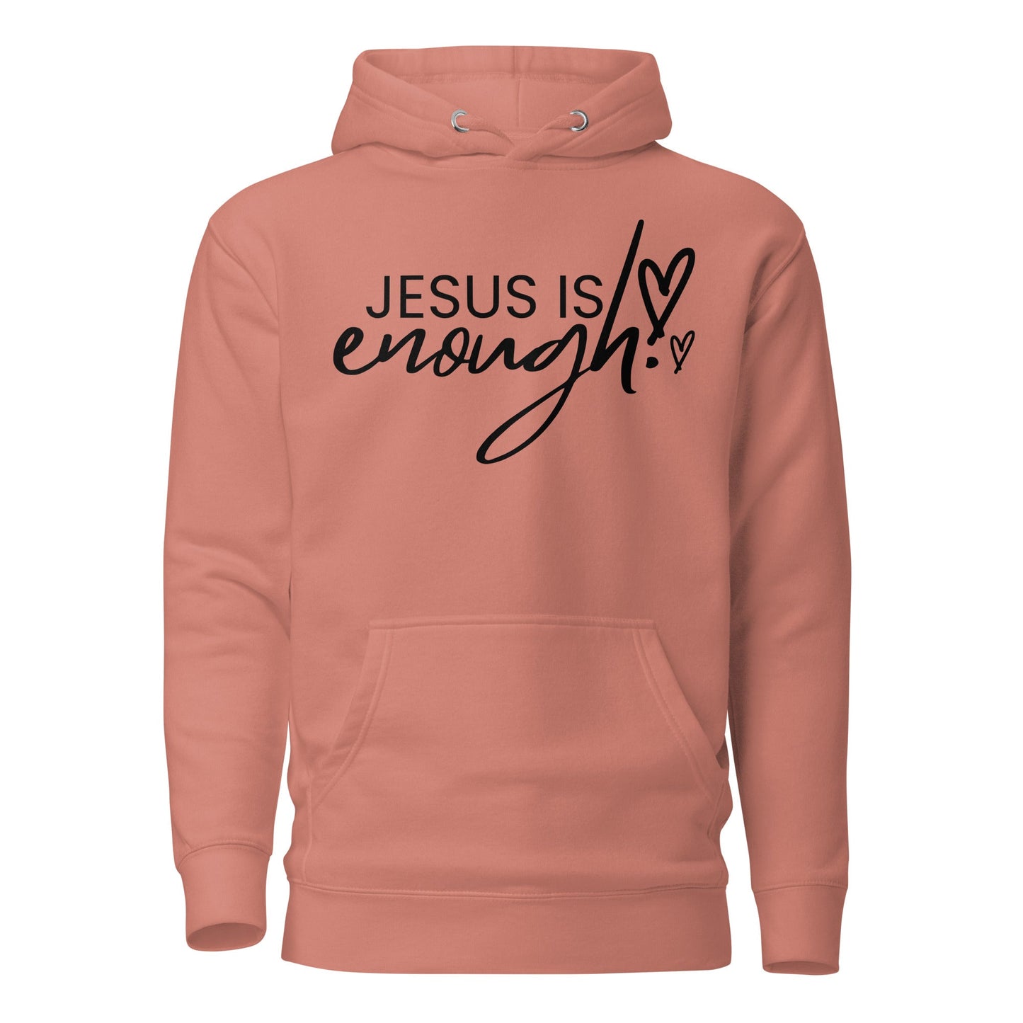 Jesus Is Enough Unisex Hoodie - Faith Based Apparel - Wellness Shine - Wellness Shine