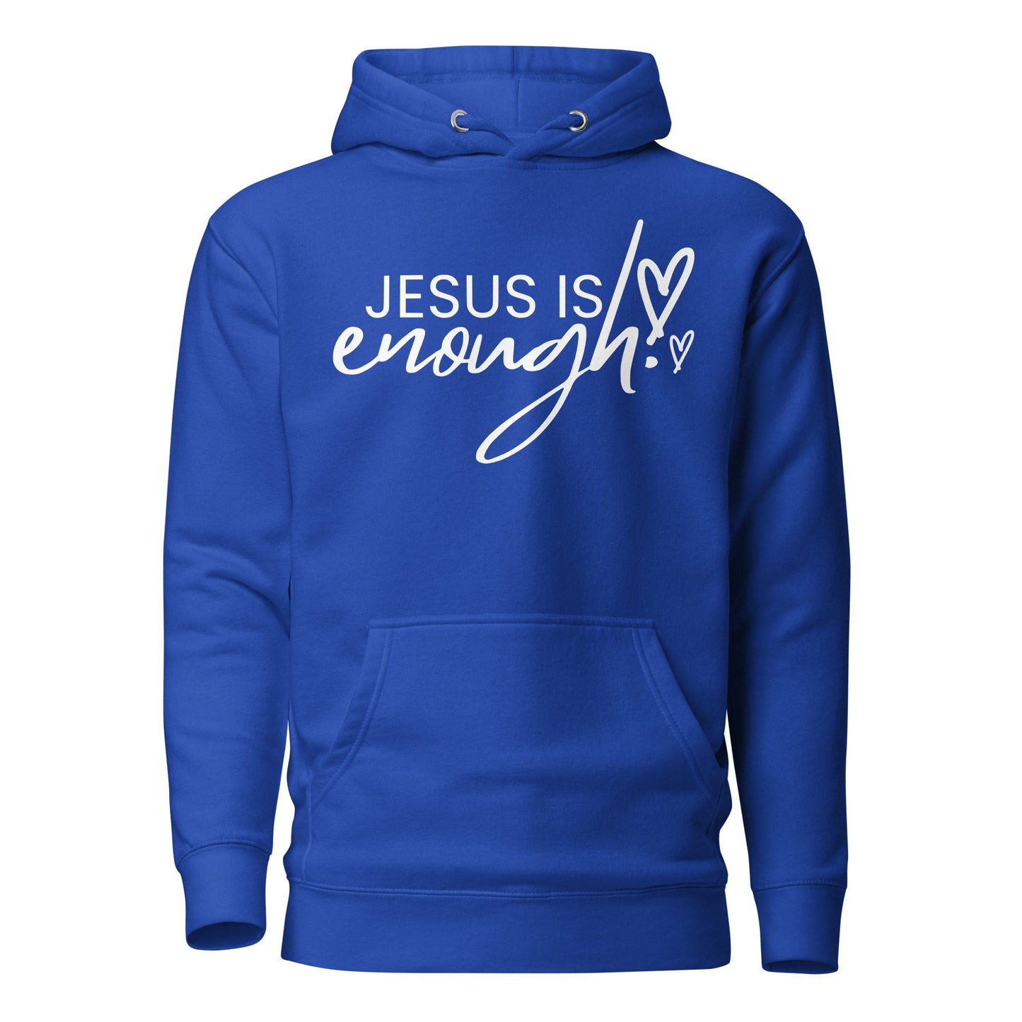 Jesus Is Enough Unisex Hoodie - Faith Based Apparel - Wellness Shine - Wellness Shine