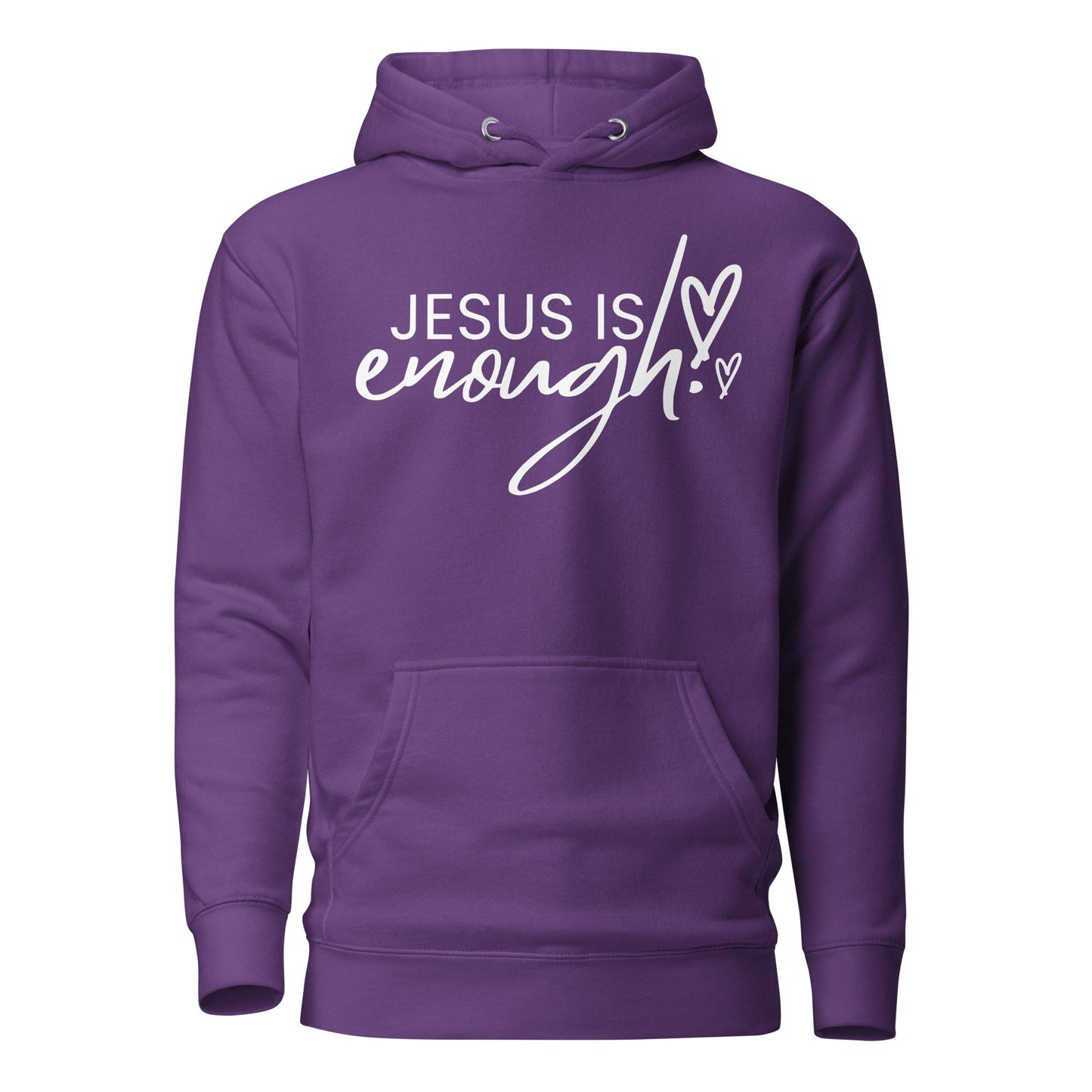 Jesus Is Enough Unisex Hoodie - Faith Based Apparel - Wellness Shine - Wellness Shine