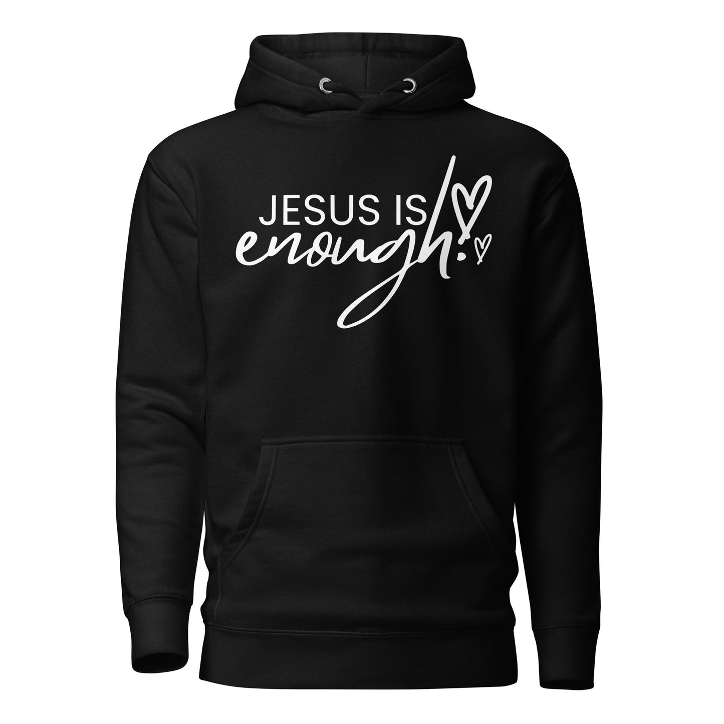 Jesus Is Enough Unisex Hoodie - Faith Based Apparel - Wellness Shine - Wellness Shine