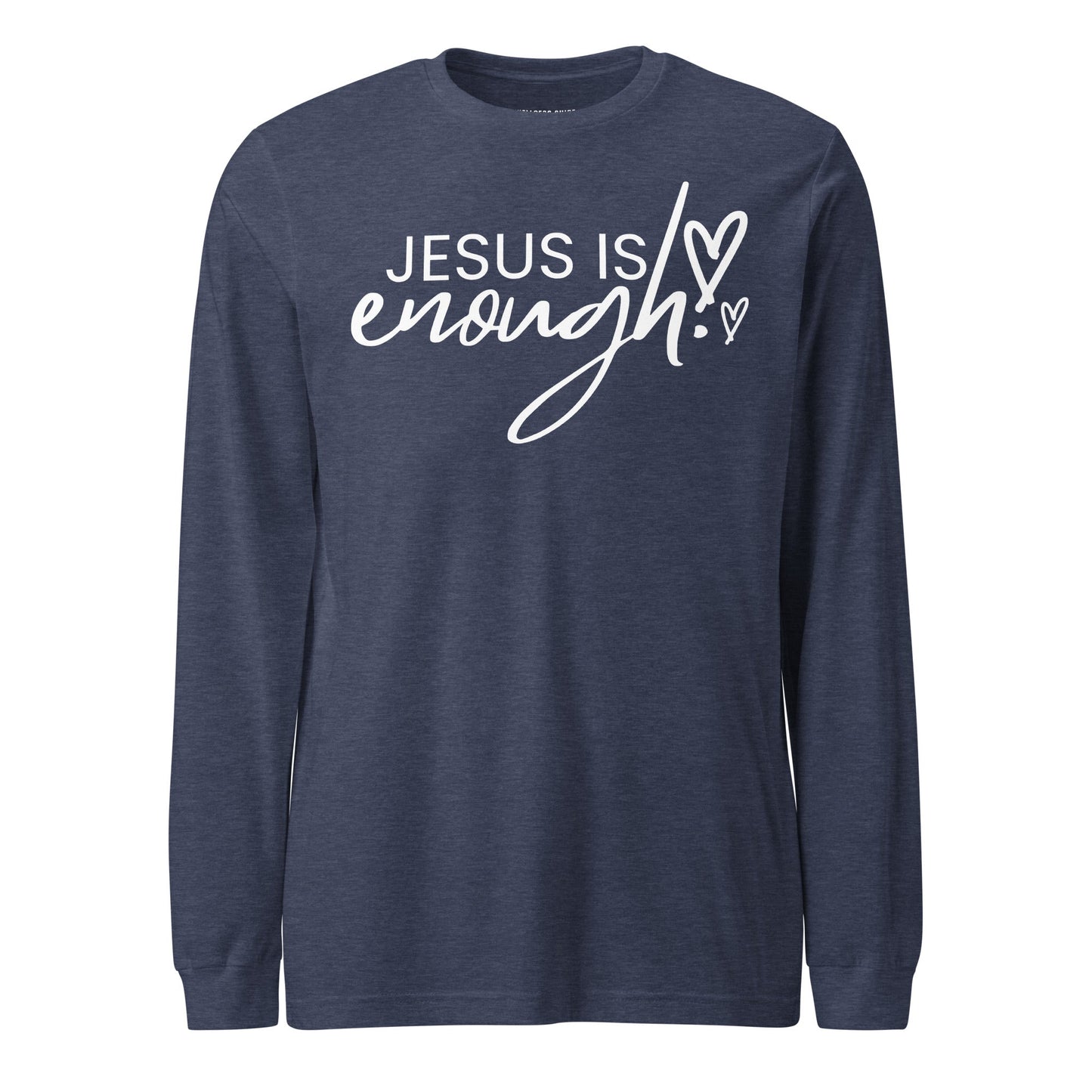Jesus Is Enough Unisex Long Sleeve Tee - Faith Based Apparel - Wellness Shine - Wellness Shine