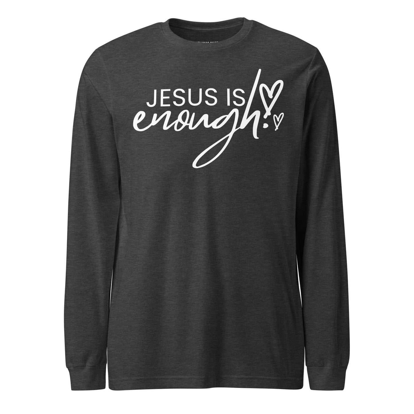 Jesus Is Enough Unisex Long Sleeve Tee - Faith Based Apparel - Wellness Shine - Wellness Shine