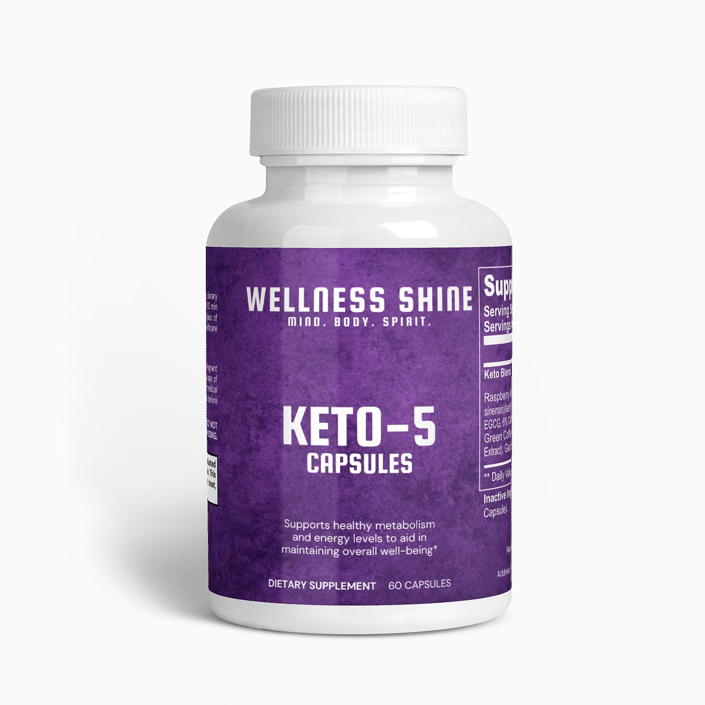 Keto - 5 by Wellness Shine - Wellness Shine